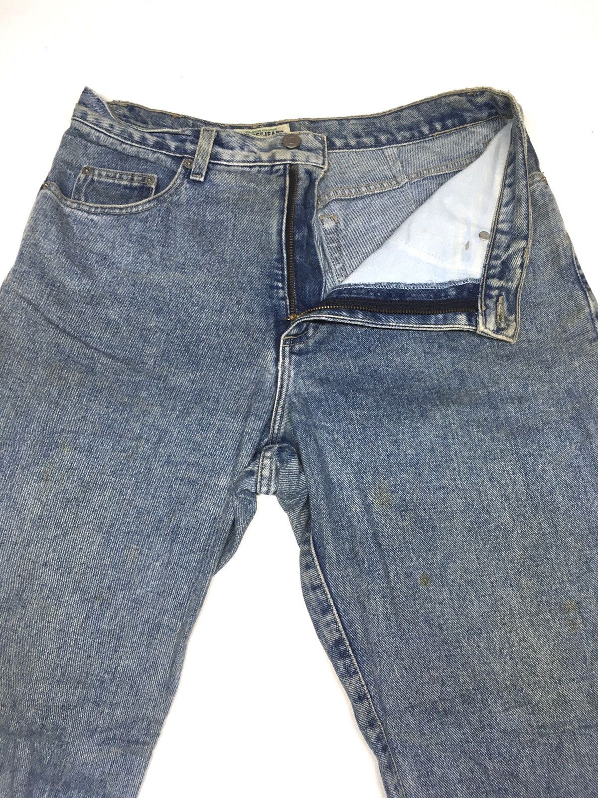 Guess × Vintage Vintage 80s guess jeans light blue wash denim Size US 31 - 5 Thumbnail