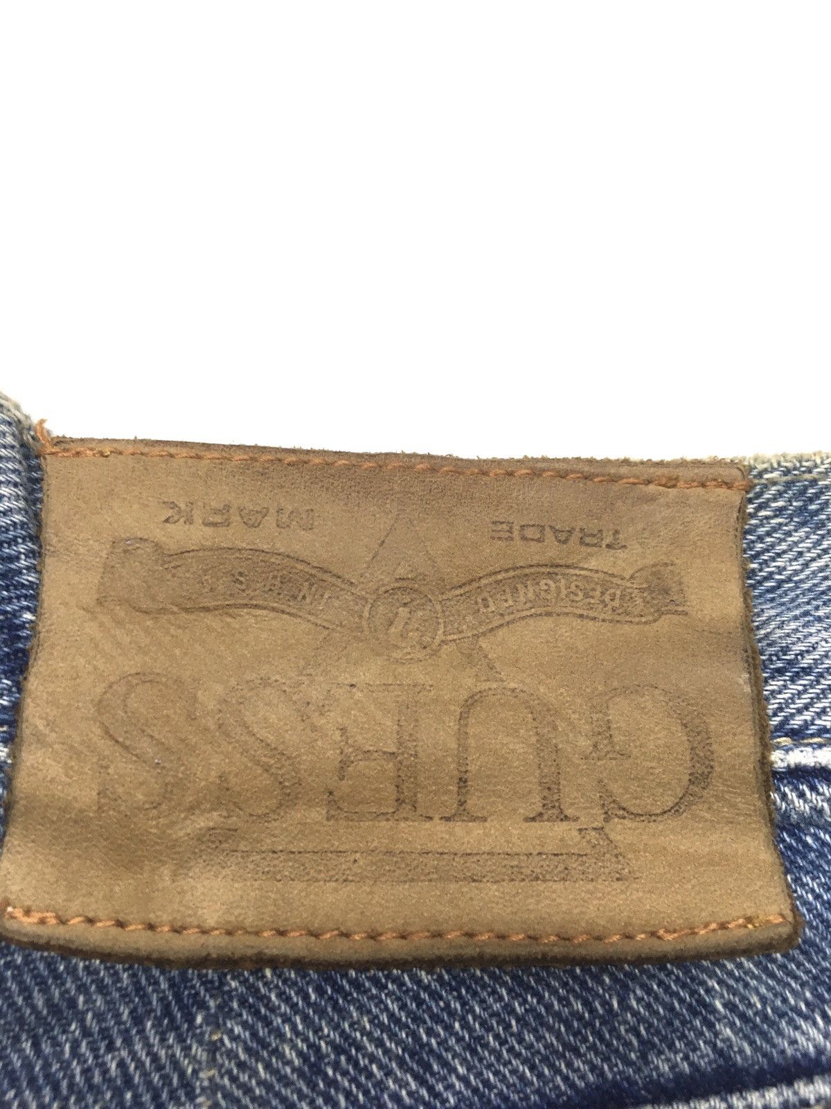 Guess × Vintage Vintage 80s guess jeans light blue wash denim Size US 31 - 10 Thumbnail