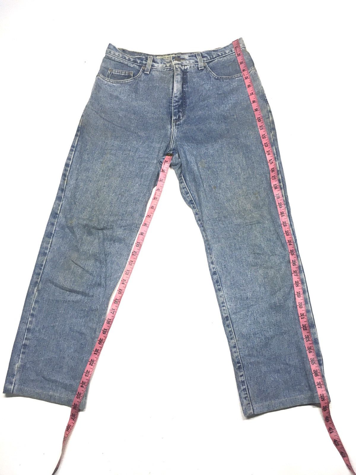 Guess × Vintage Vintage 80s guess jeans light blue wash denim Size US 31 - 2 Thumbnail