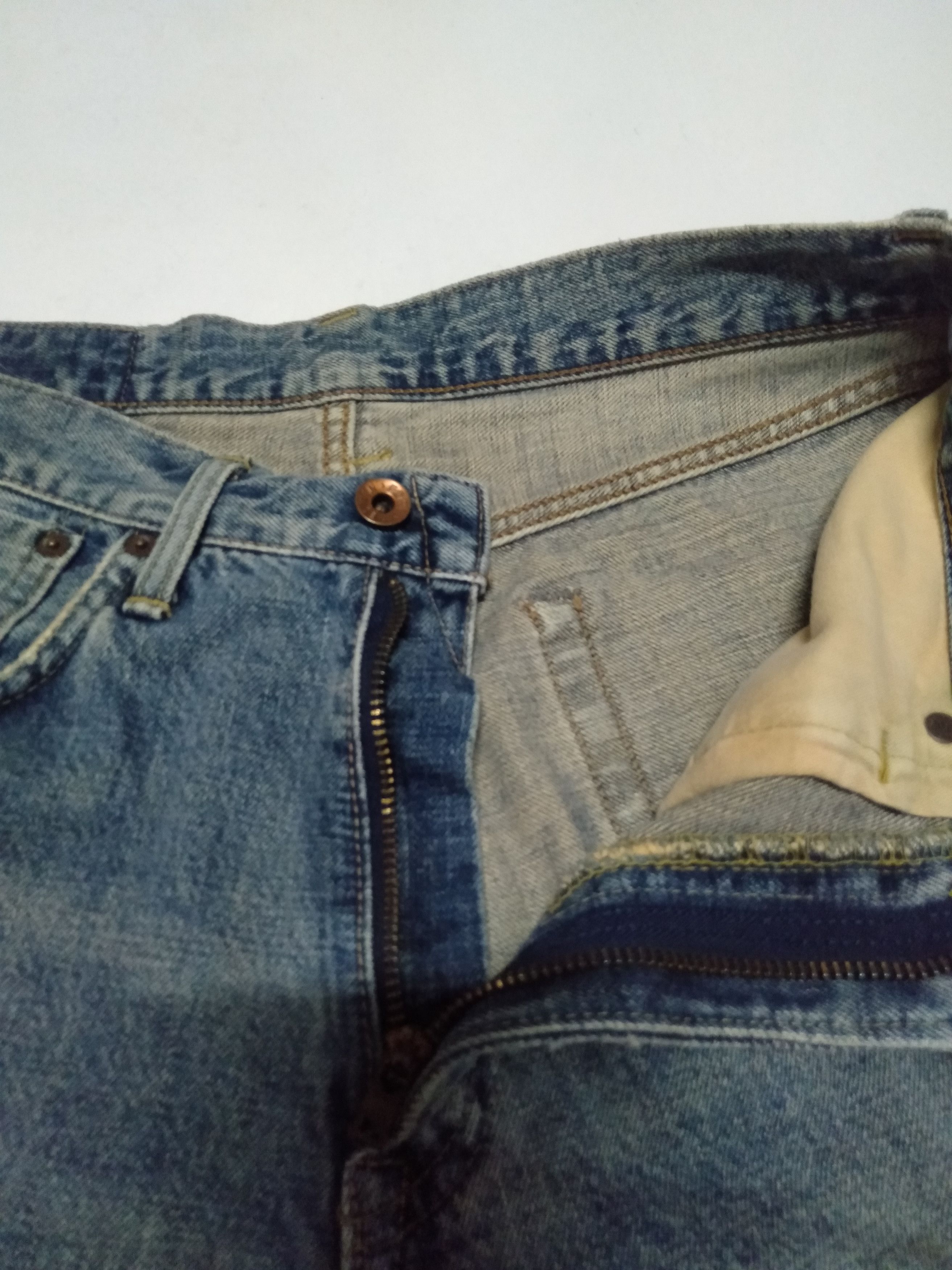 Edwin × Japanese Brand × Vintage vintage Edwin lot 505x distressed selvedge jeans Japan Size US 30 / EU 46 - 5 Thumbnail