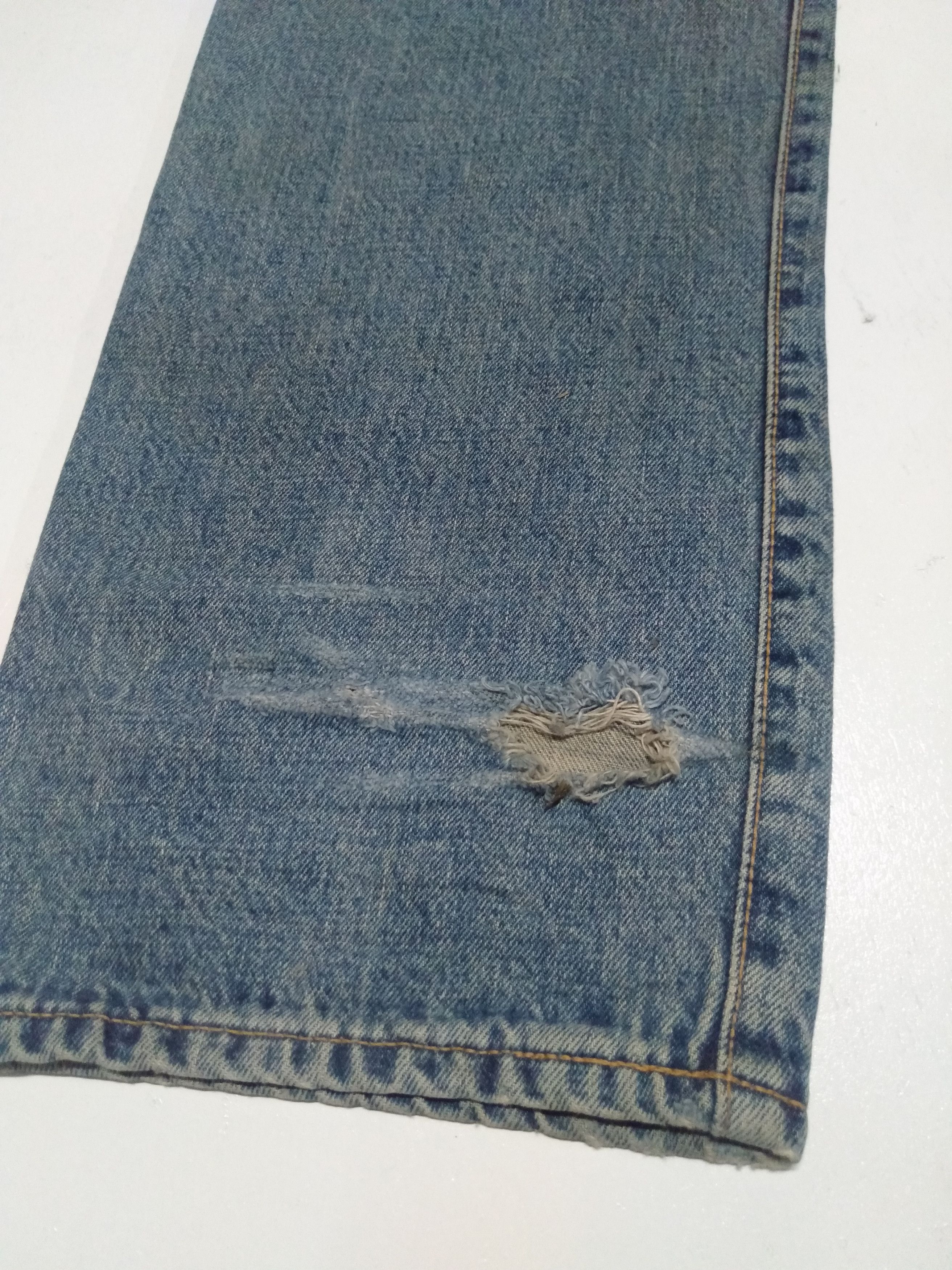 Edwin × Japanese Brand × Vintage vintage Edwin lot 505x distressed selvedge jeans Japan Size US 30 / EU 46 - 6 Thumbnail