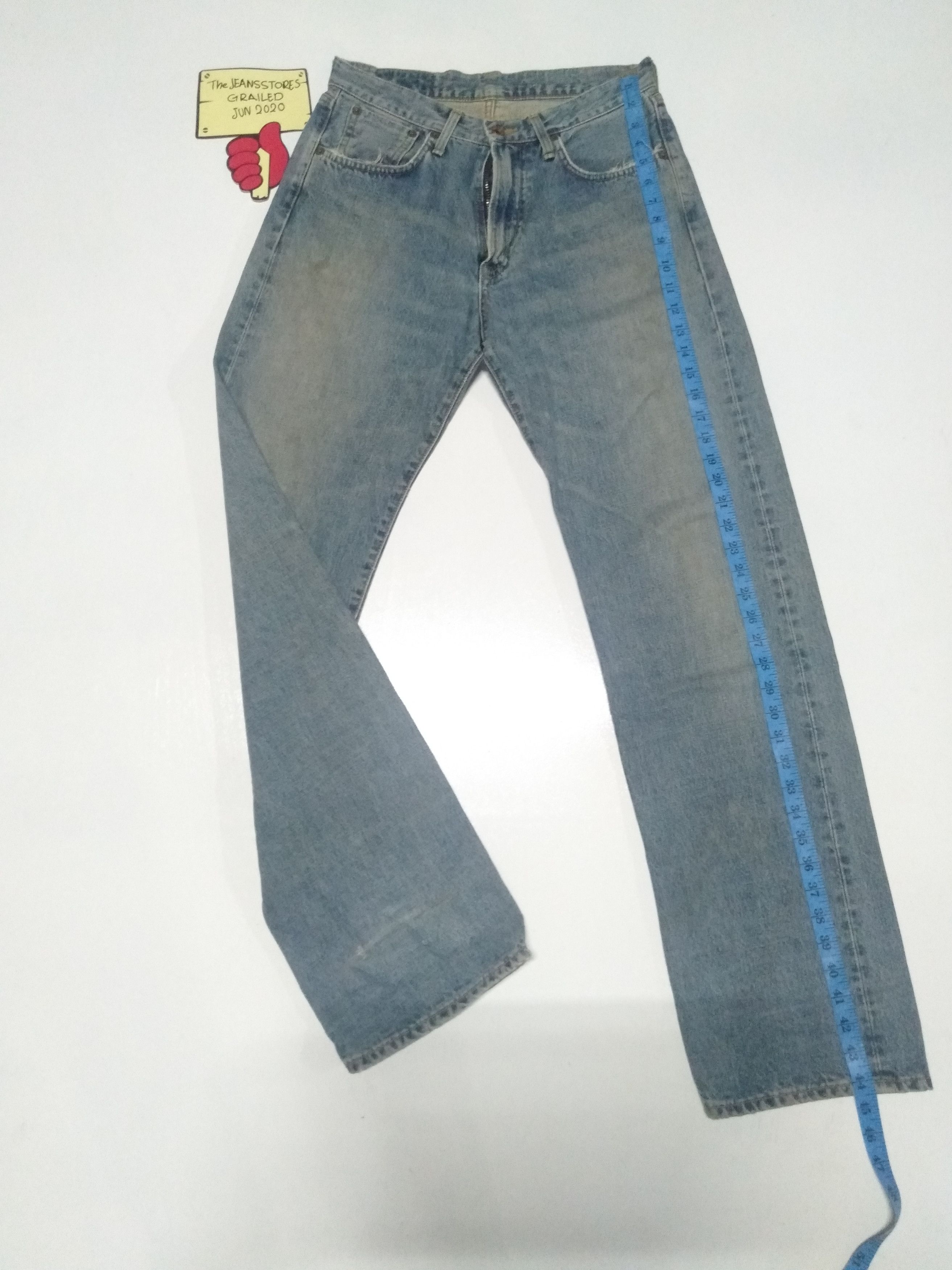 Edwin × Japanese Brand × Vintage vintage Edwin lot 505x distressed selvedge jeans Japan Size US 30 / EU 46 - 2 Thumbnail