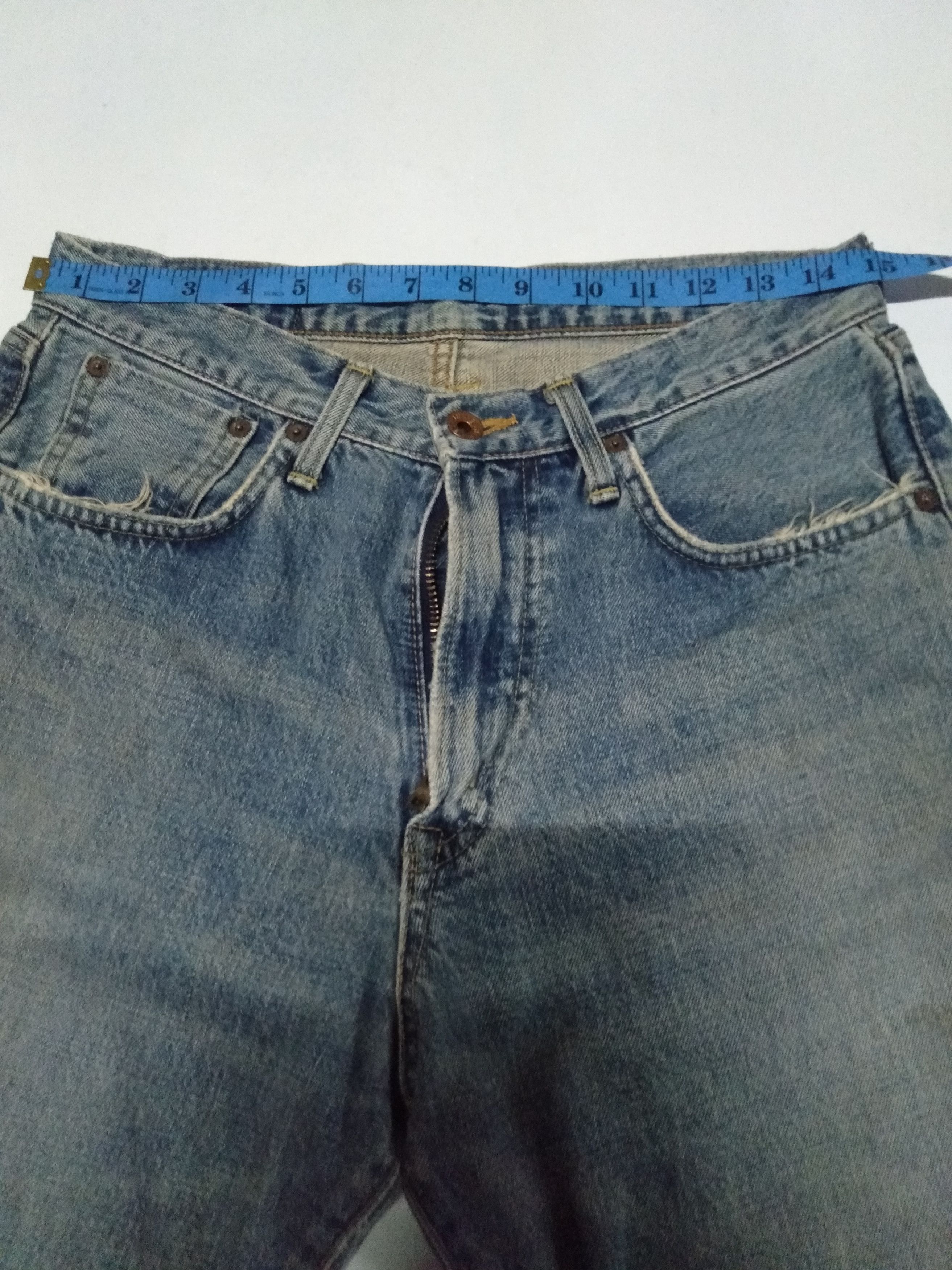 Edwin × Japanese Brand × Vintage vintage Edwin lot 505x distressed selvedge jeans Japan Size US 30 / EU 46 - 3 Thumbnail