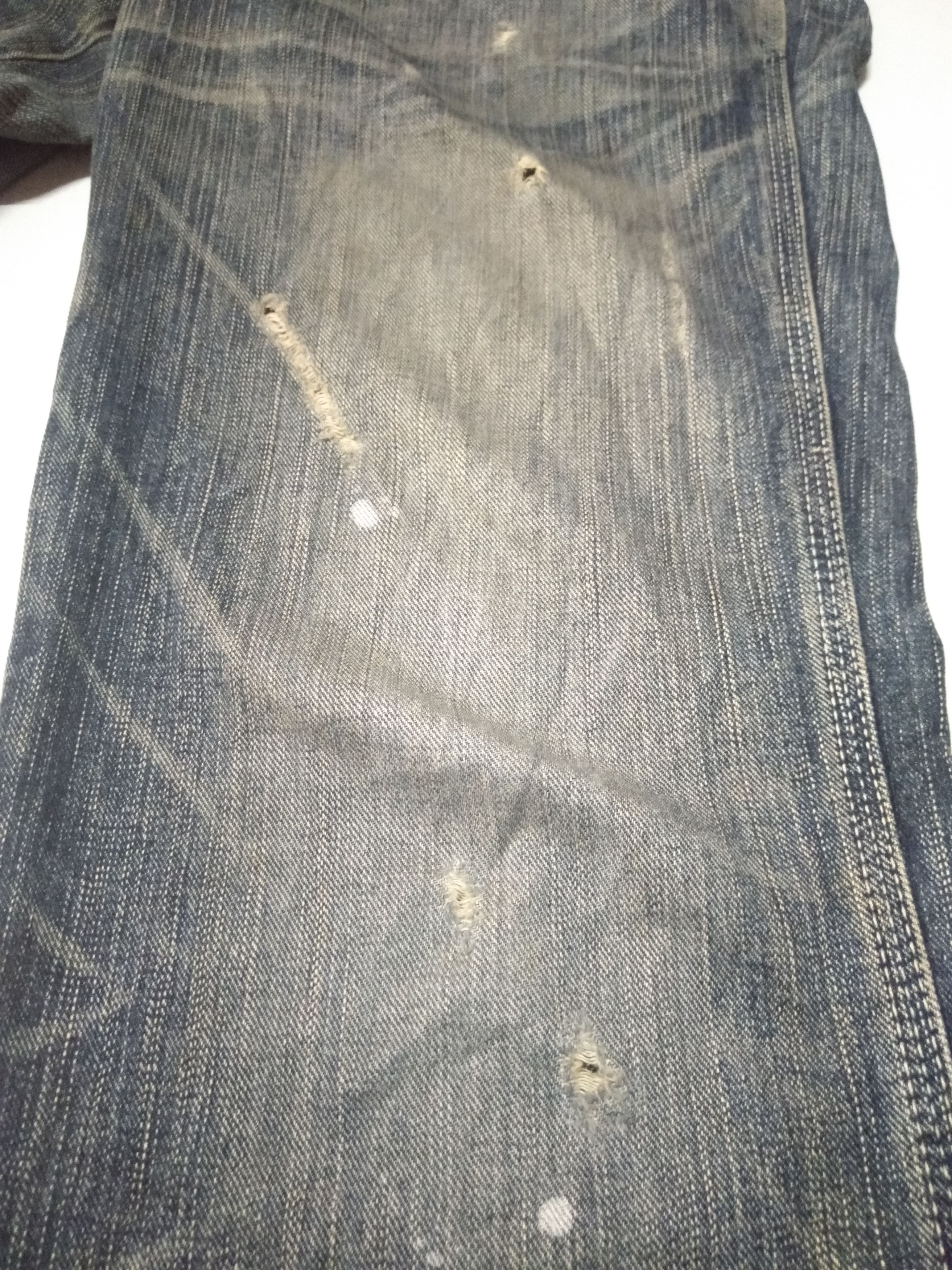Edwin × Vintage vintage Edwin lot 503 distressed blue wash denim Size US 32 / EU 48 - 9 Thumbnail