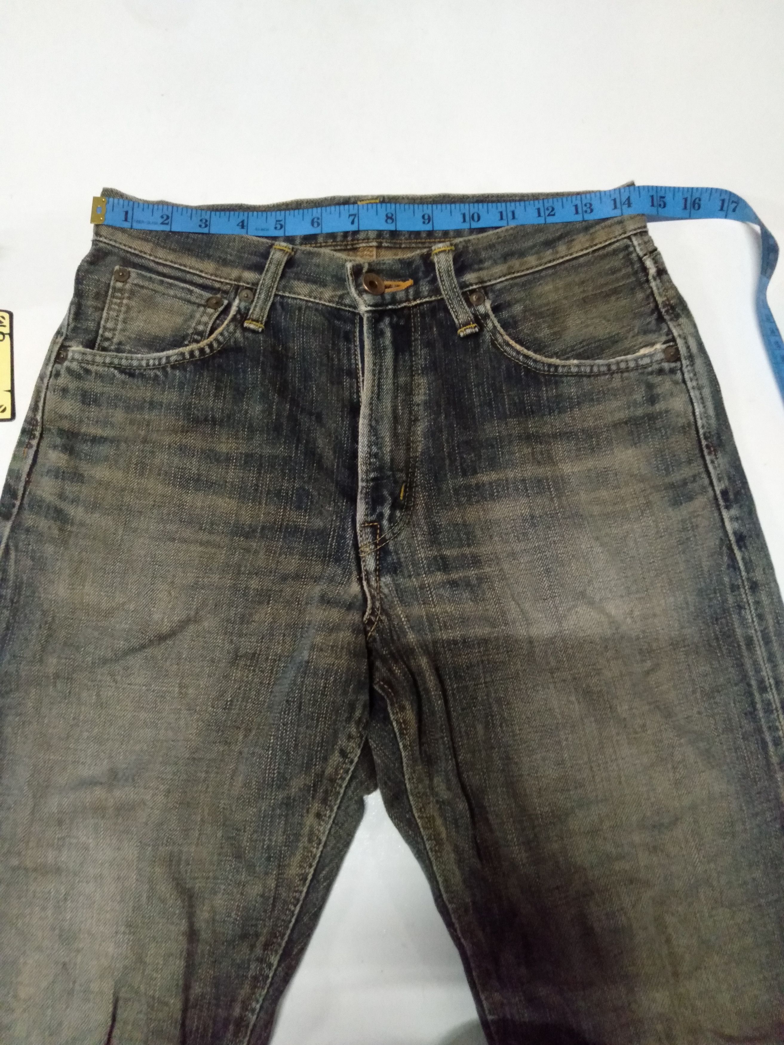 Edwin × Japanese Brand × Vintage vintage rusty Edwin 505zx selvage distressed denim Size US 28 / EU 44 - 3 Thumbnail