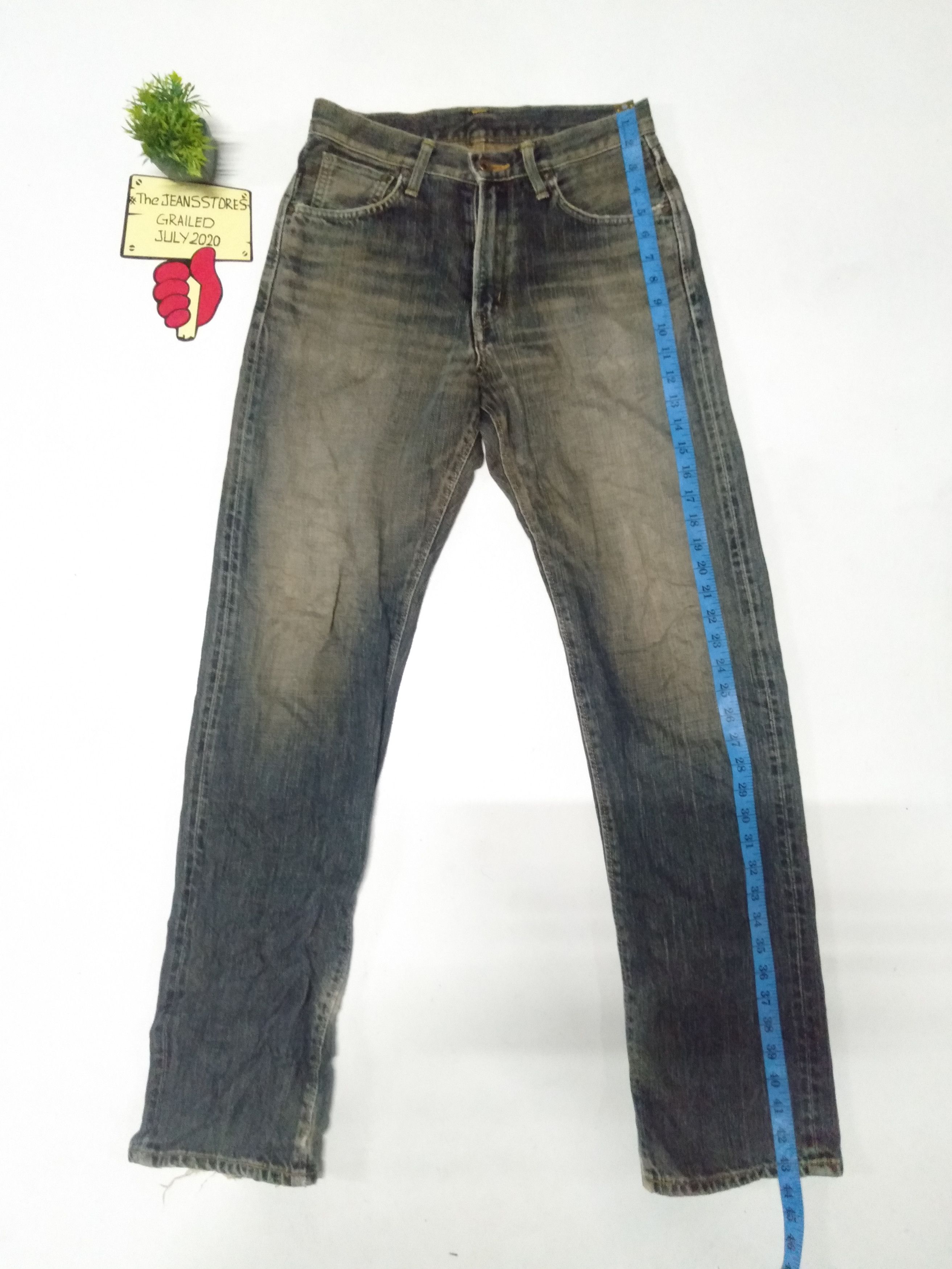 Edwin × Japanese Brand × Vintage vintage rusty Edwin 505zx selvage distressed denim Size US 28 / EU 44 - 2 Thumbnail