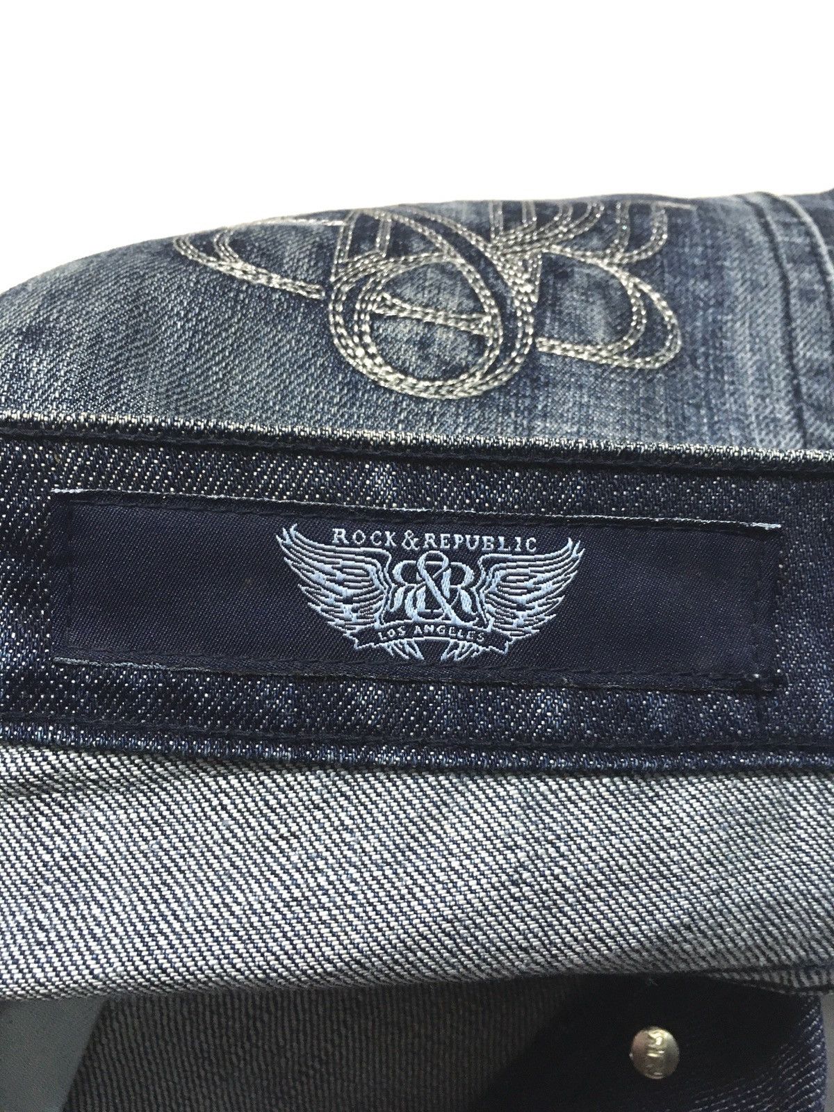 Rock & Republic Rock&republic Los Angeles distressed denim Size US 35 - 13 Thumbnail