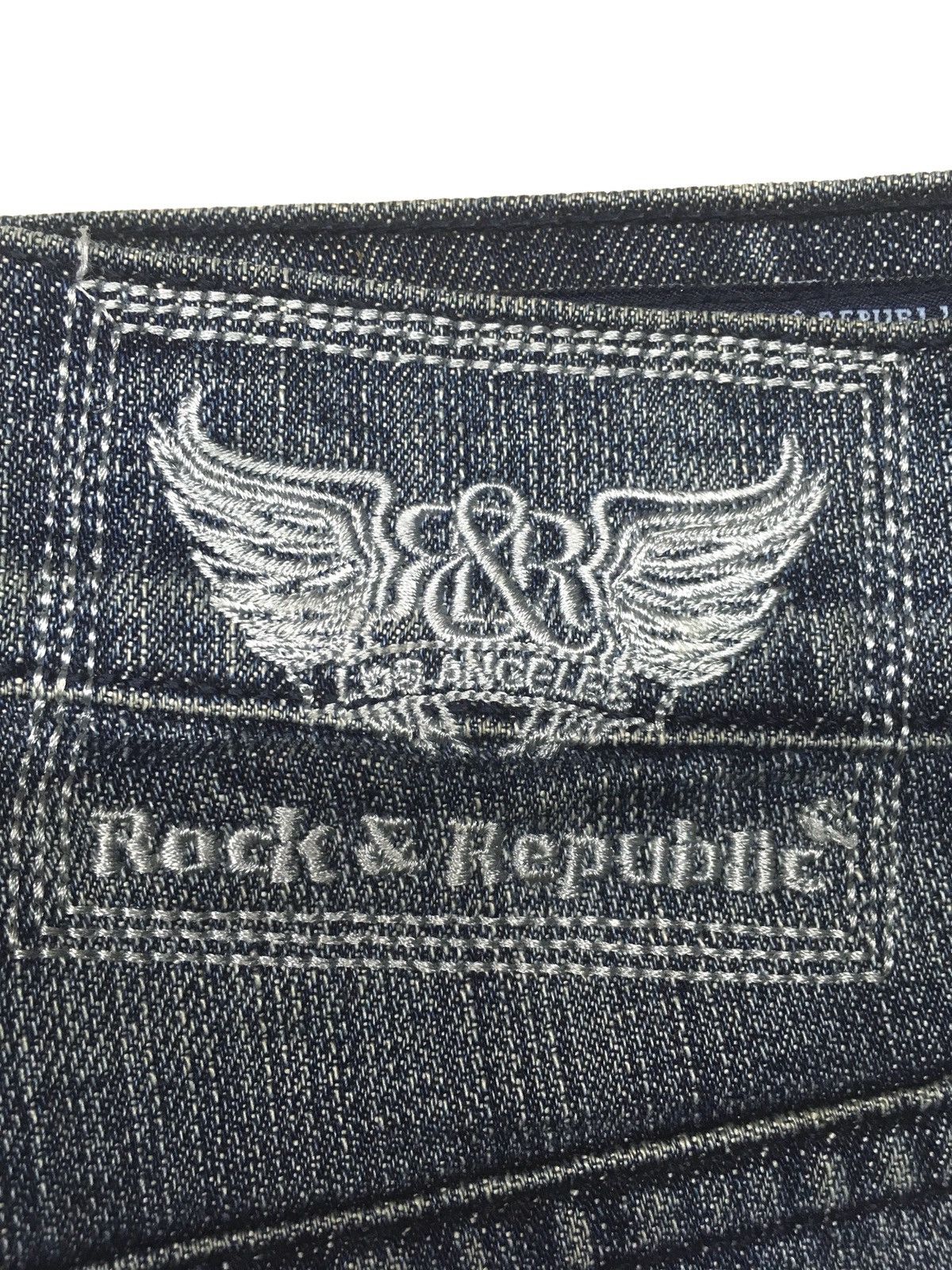 Rock & Republic Rock&republic Los Angeles distressed denim Size US 35 - 14 Thumbnail