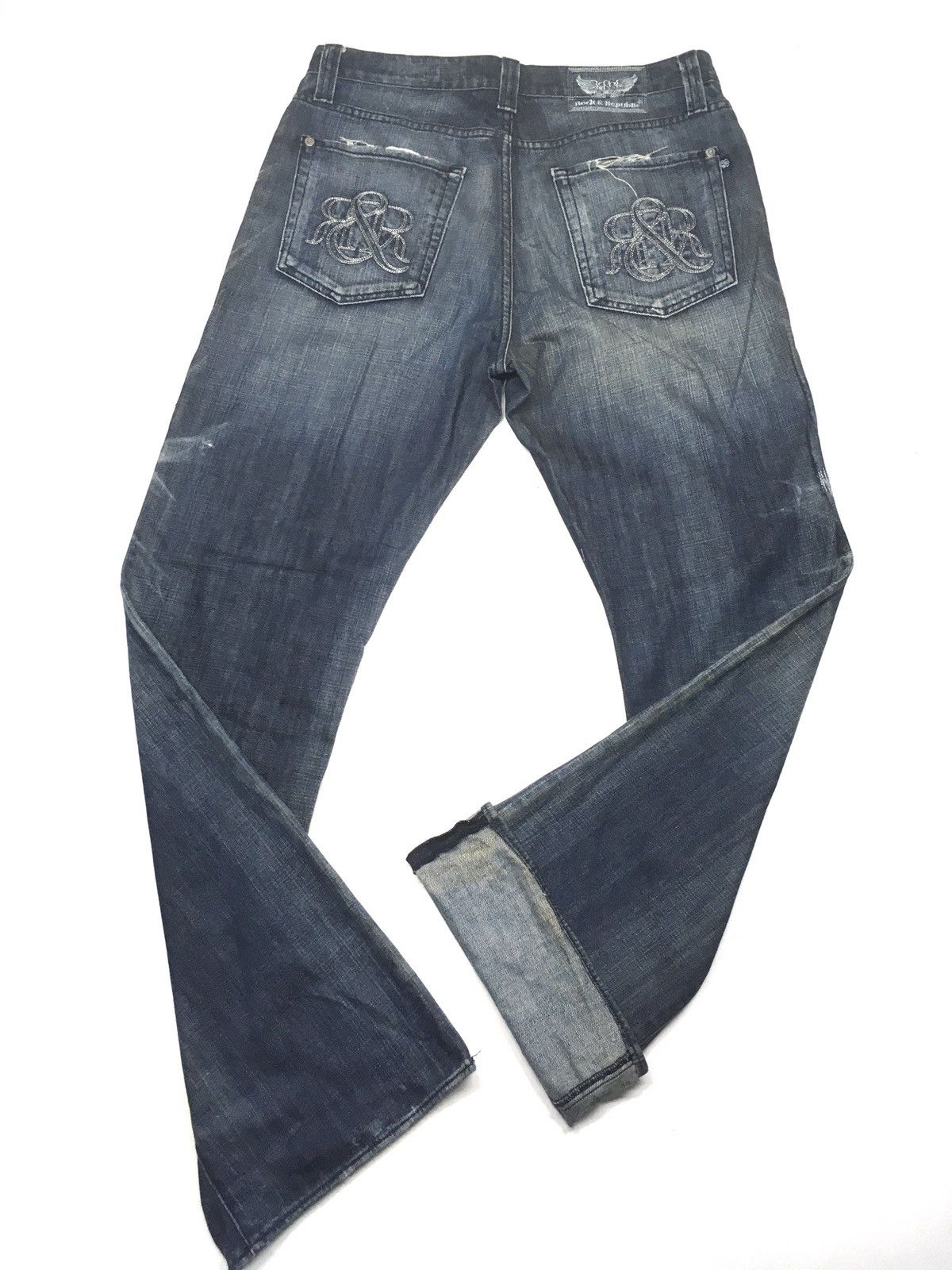 Rock & Republic Rock&republic Los Angeles distressed denim Size US 35 - 5 Thumbnail