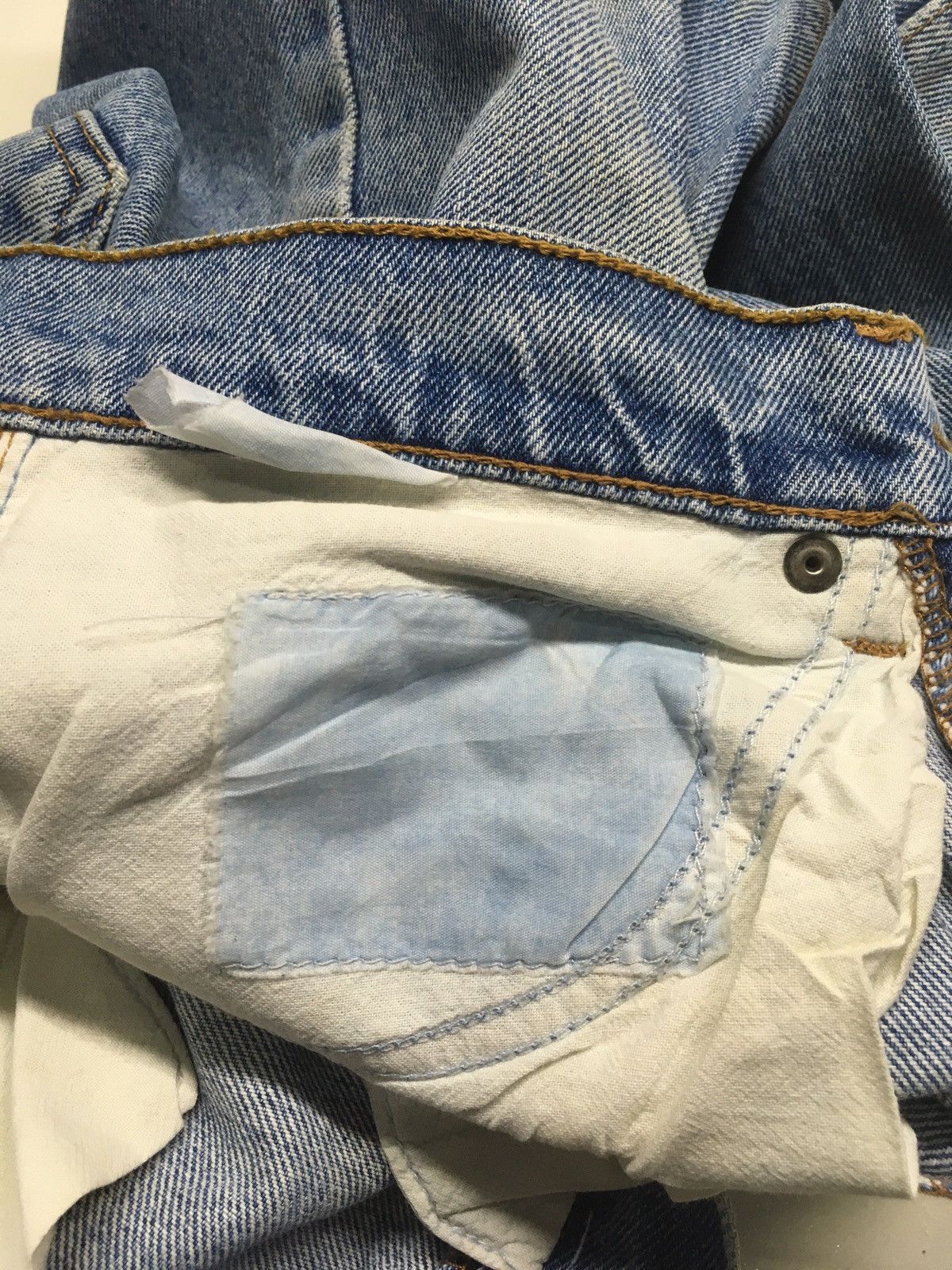 Vintage RARE🔥VINTAGE Armata di mare Italiana militare distresed Size US 32 / EU 48 - 14 Thumbnail