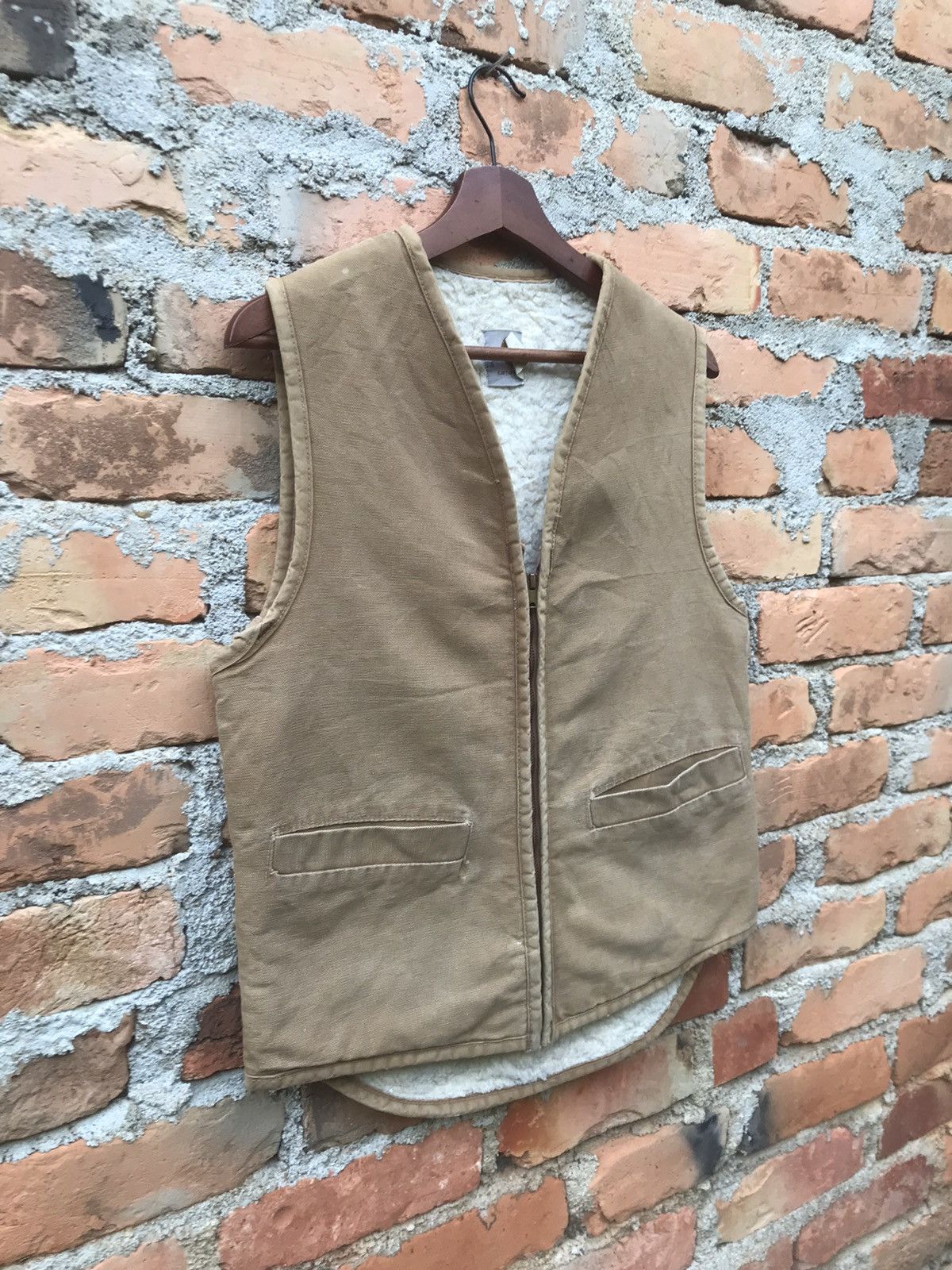 Carhartt Vintage 70s Carhartt 6SV Pile-Lined Duck Canvas Vest Size US M / EU 48-50 / 2 - 5 Thumbnail