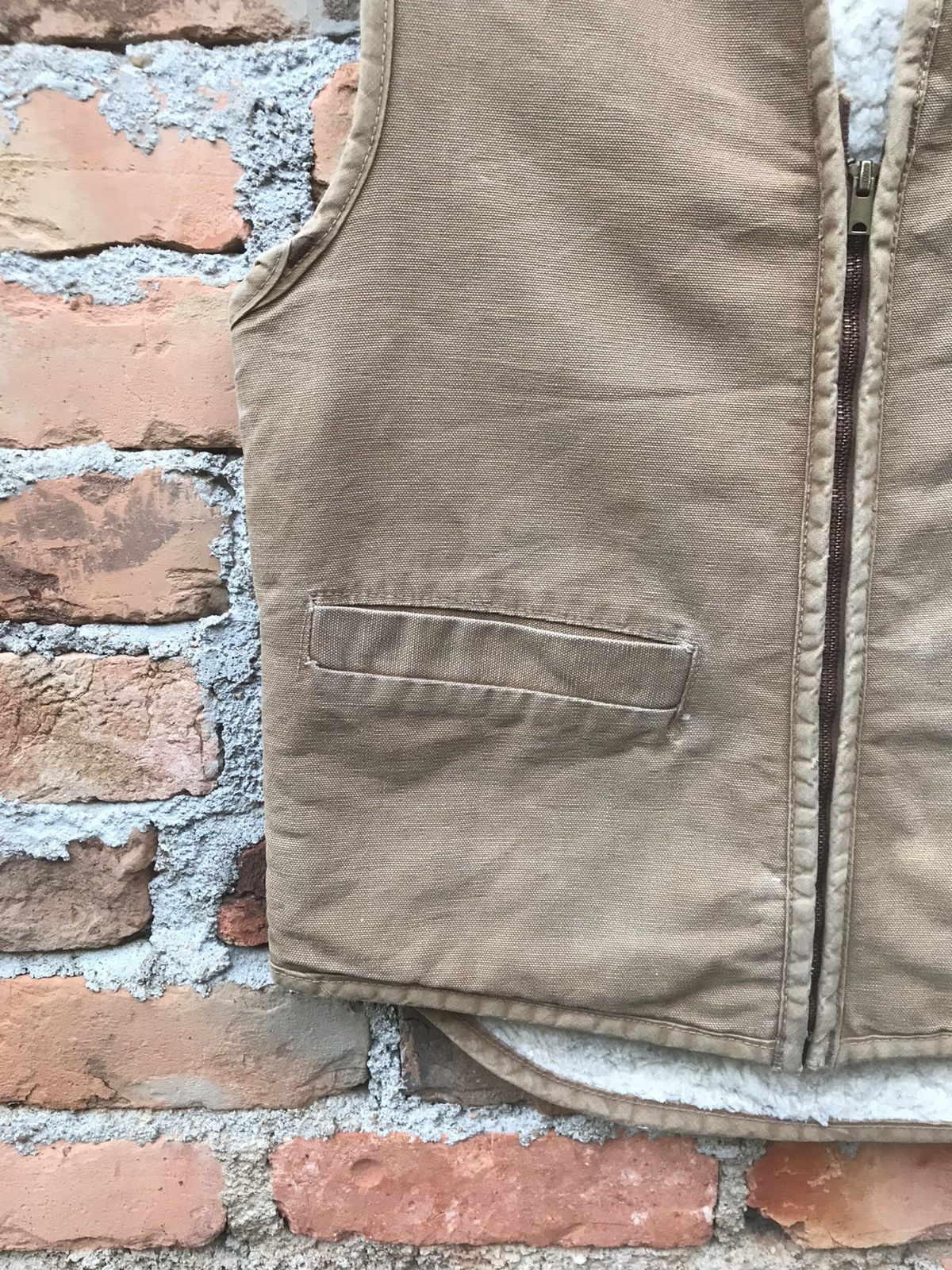 Carhartt Vintage 70s Carhartt 6SV Pile-Lined Duck Canvas Vest Size US M / EU 48-50 / 2 - 6 Thumbnail
