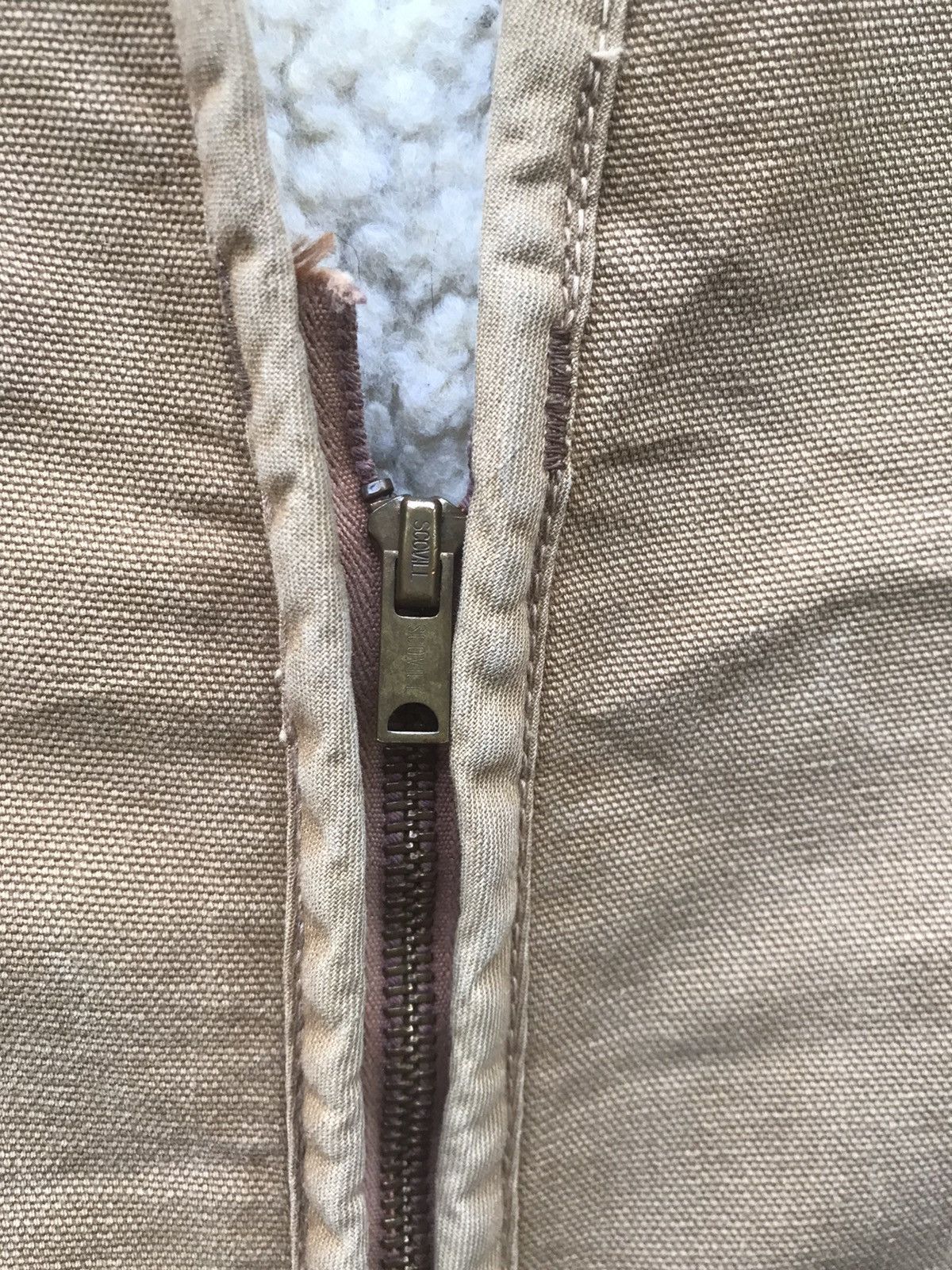 Carhartt Vintage 70s Carhartt 6SV Pile-Lined Duck Canvas Vest Size US M / EU 48-50 / 2 - 10 Thumbnail