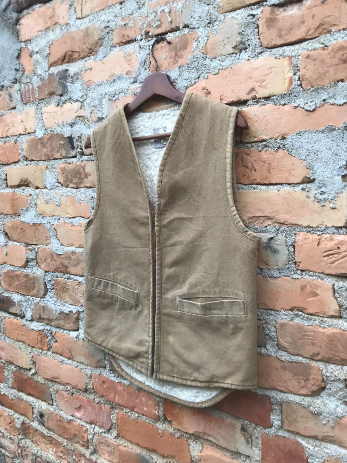 Carhartt Vintage 70s Carhartt 6SV Pile-Lined Duck Canvas Vest Size US M / EU 48-50 / 2 - 4 Thumbnail