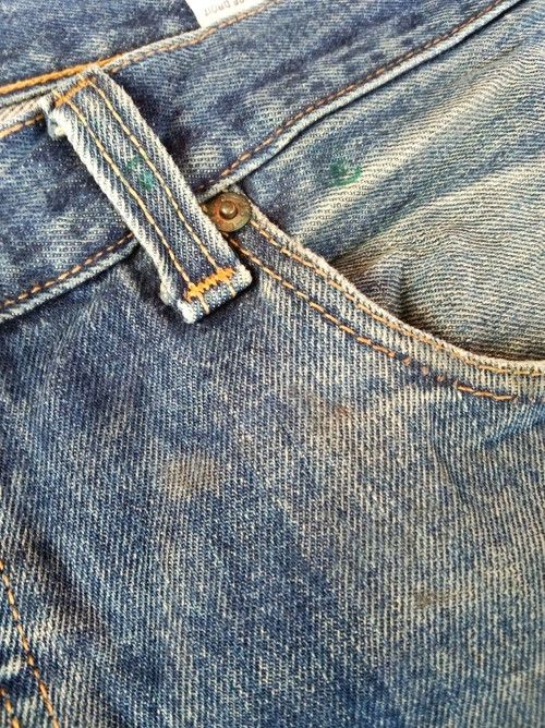 Levi's × Vintage Vintage Levi's 501 Repaired Distressed Jeans 36x36 Size US 36 / EU 52 - 9 Thumbnail
