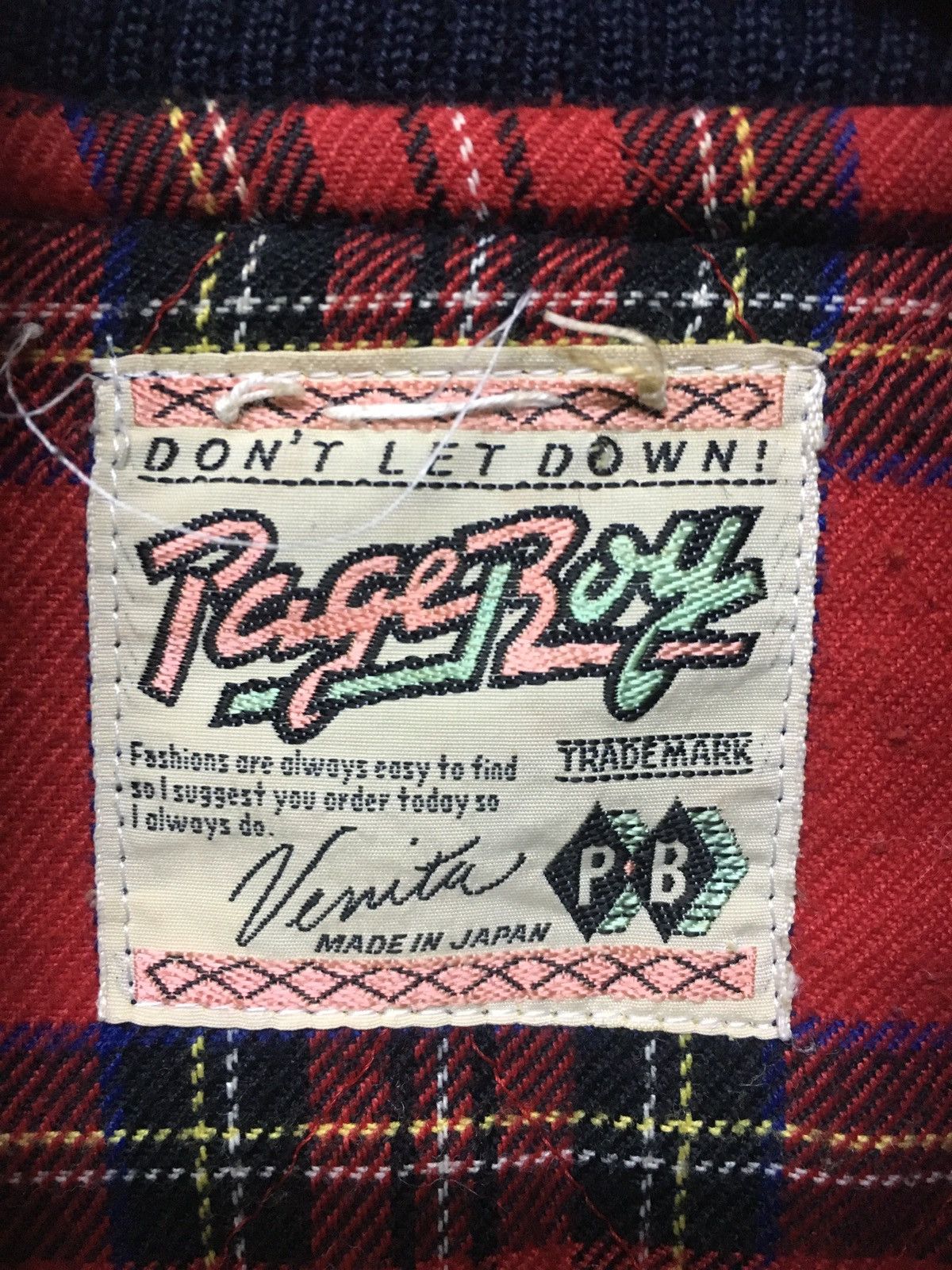Japanese Brand 🔥Rare🔥Pageboy varsity wool jacket big logo Size US L / EU 52-54 / 3 - 9 Thumbnail