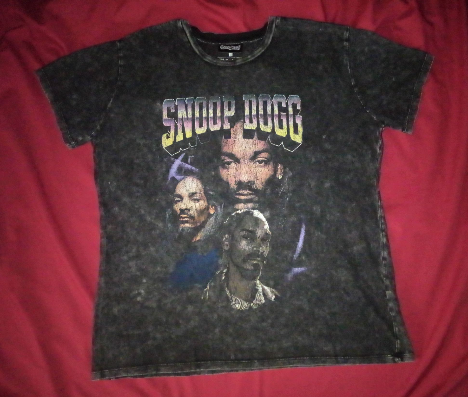 Band Tees NEW Snoop Dogg shirt rapper hiphop acid wash tiedye Size US M / EU 48-50 / 2 - 2 Thumbnail