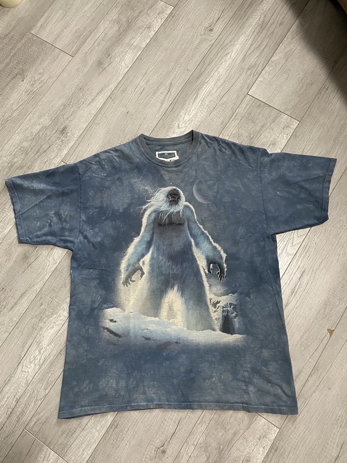 The Mountain 2006 The Mountain Sasquatch Tye Dye Tee Shirt Size US XL / EU 56 / 4 - 2 Thumbnail