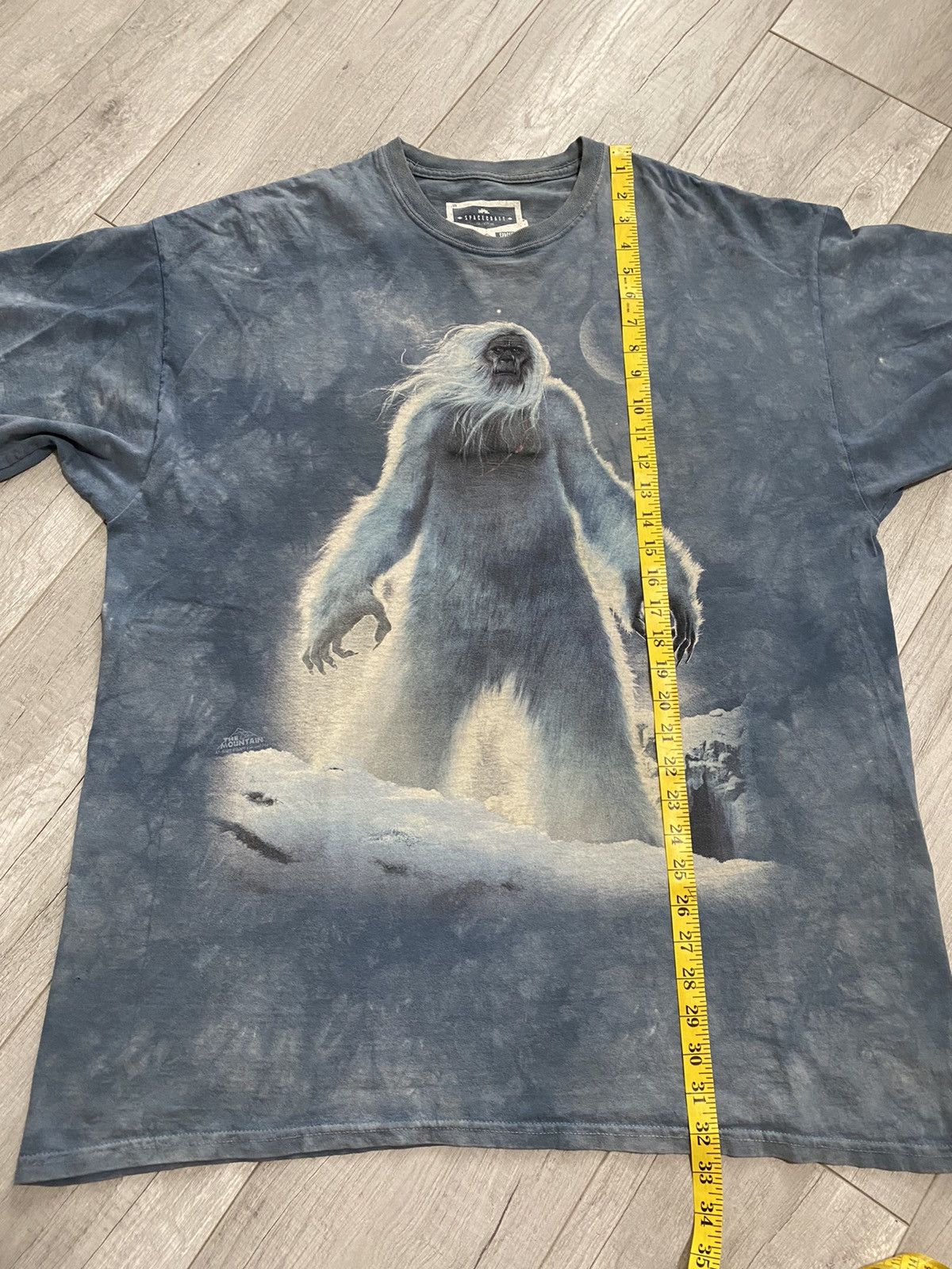 The Mountain 2006 The Mountain Sasquatch Tye Dye Tee Shirt Size US XL / EU 56 / 4 - 7 Thumbnail