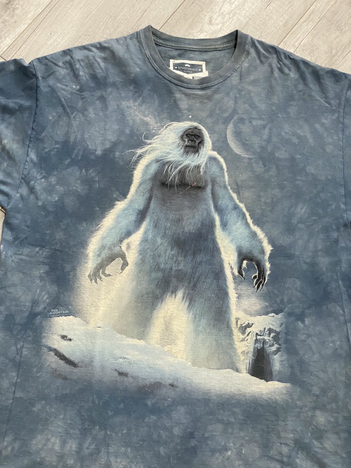 The Mountain 2006 The Mountain Sasquatch Tye Dye Tee Shirt Size US XL / EU 56 / 4 - 9 Thumbnail