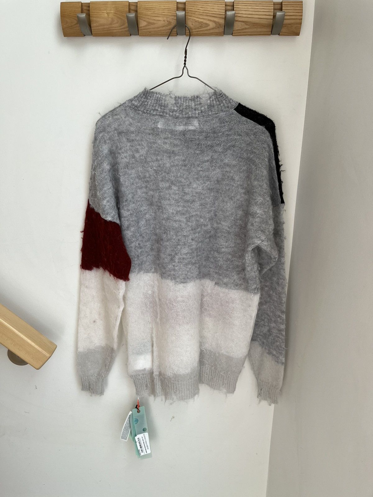 Off-White Off White Mohair Knit Sweater Size US M / EU 48-50 / 2 - 2 Thumbnail