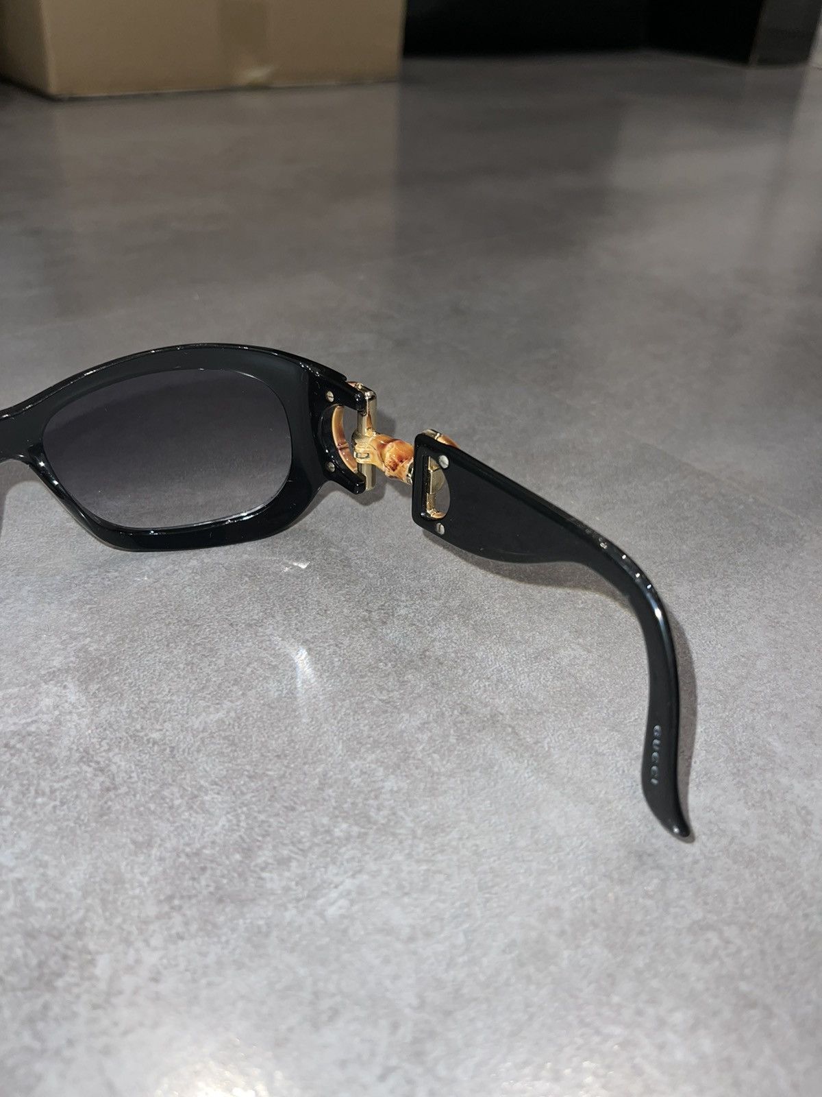 Gucci GG 2970/S Big Logo Horsebit Black Sunglasses