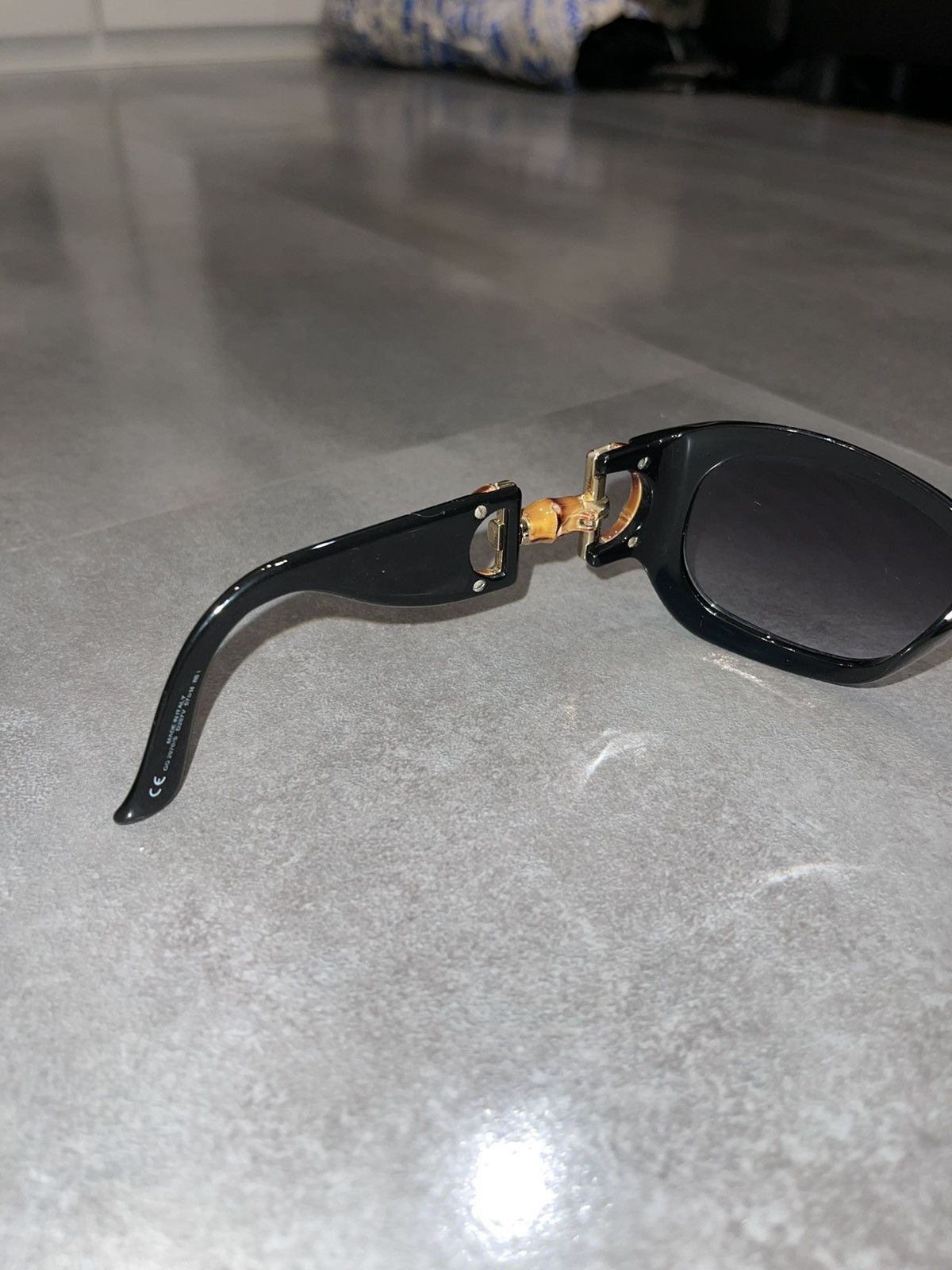 Gucci GG 2970/S Big Logo Horsebit Black Sunglasses