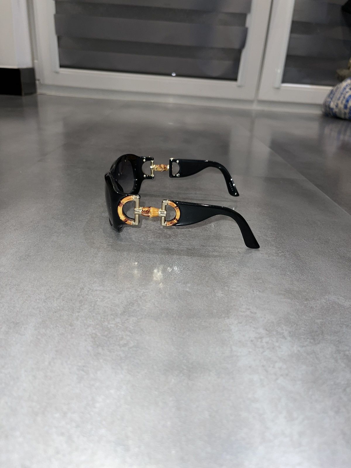 Gucci GG 2970/S Big Logo Horsebit Black Sunglasses