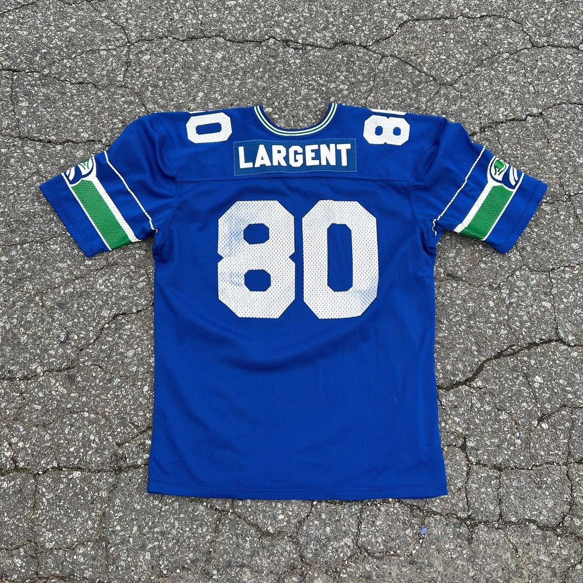 Seattle Seahawks Steve Largent 80 Rawlings Official Jersey