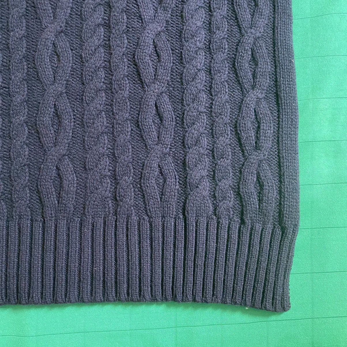 Telfar Telfar Cable Knit Sideless Wrap Sweater Size US S / EU 44-46 / 1 - 15 Thumbnail