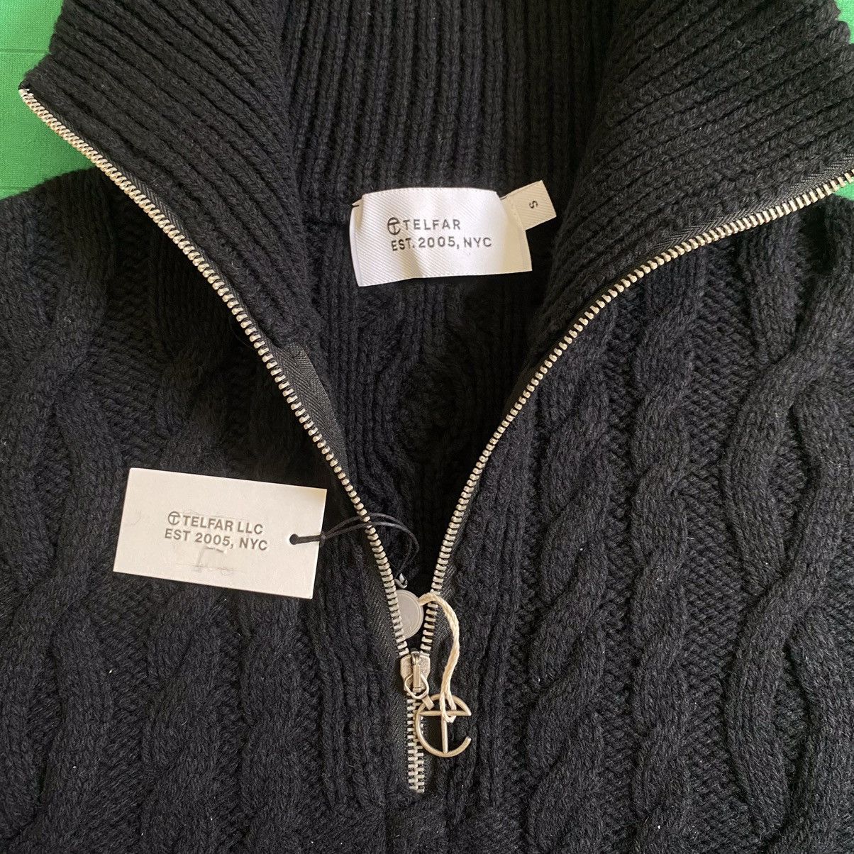 Telfar Telfar Cable Knit Sideless Wrap Sweater Size US S / EU 44-46 / 1 - 10 Thumbnail