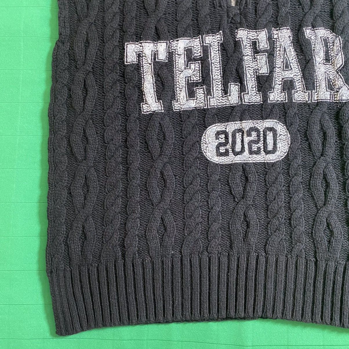 Telfar Telfar Cable Knit Sideless Wrap Sweater Size US S / EU 44-46 / 1 - 6 Thumbnail