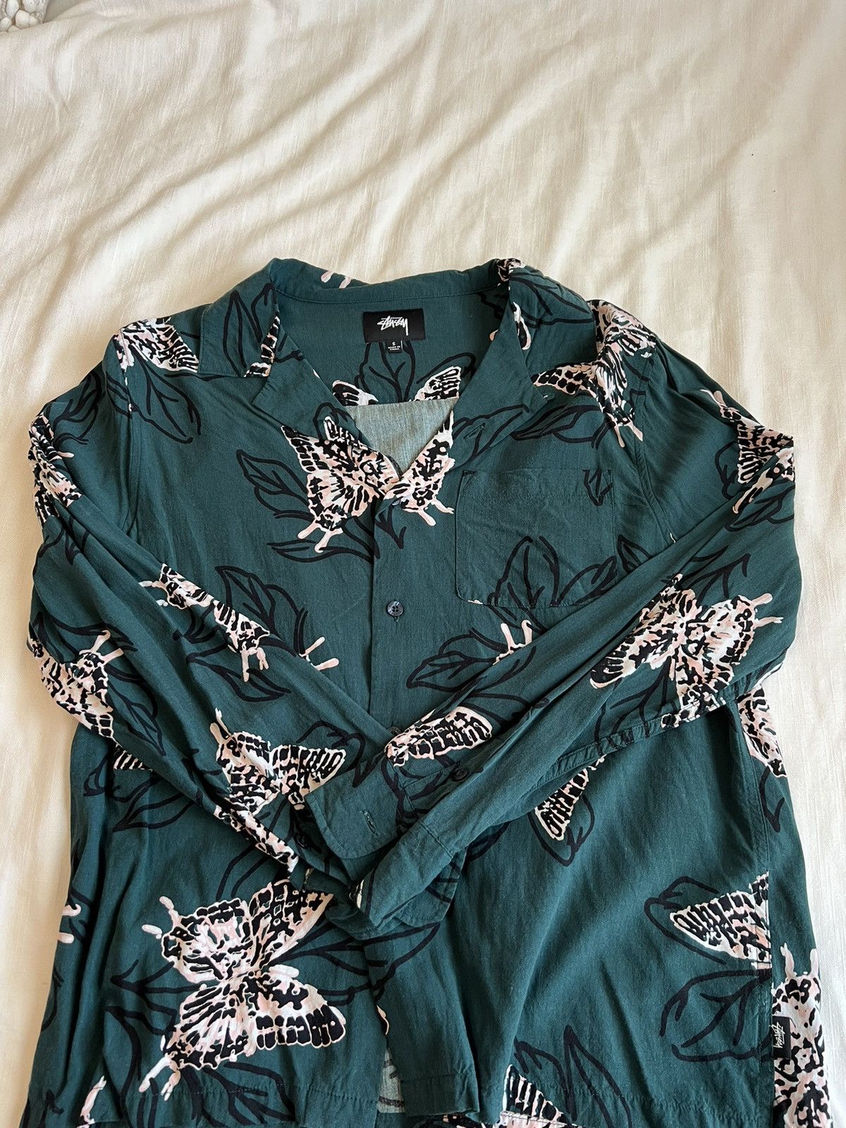 Monarch Migration: Monarch Butterfly Button-Up Shirt