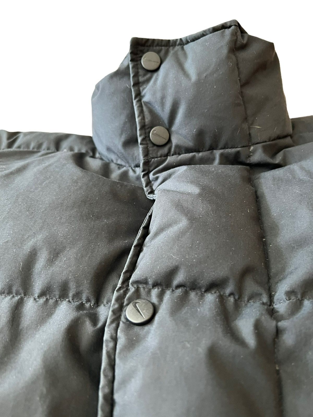 Nike × Vintage Vintage 90s Nike Puffer Down Filled Jacket Drill Rap Rare Size US XL / EU 56 / 4 - 9 Thumbnail
