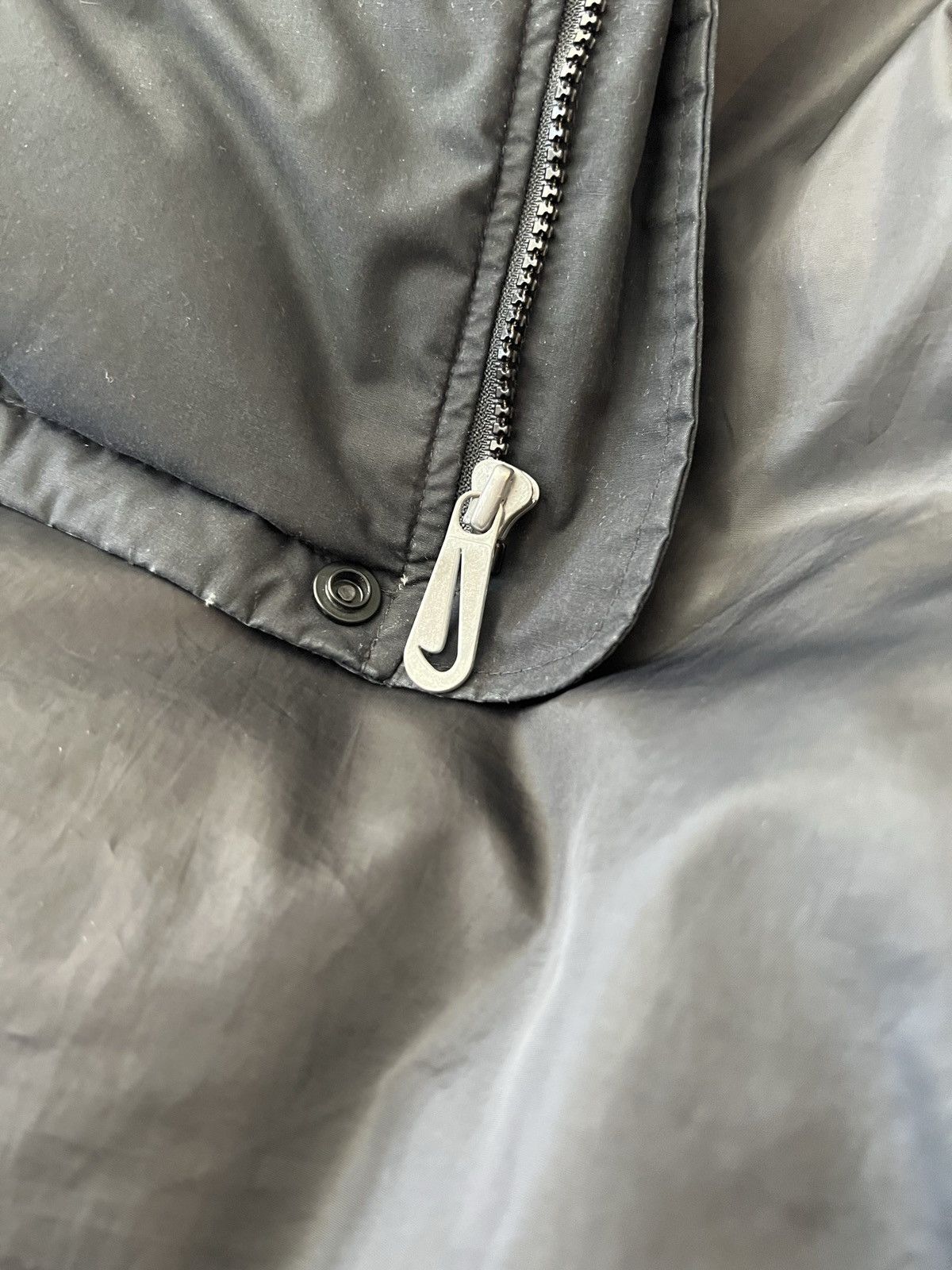 Nike × Vintage Vintage 90s Nike Puffer Down Filled Jacket Drill Rap Rare Size US XL / EU 56 / 4 - 8 Thumbnail