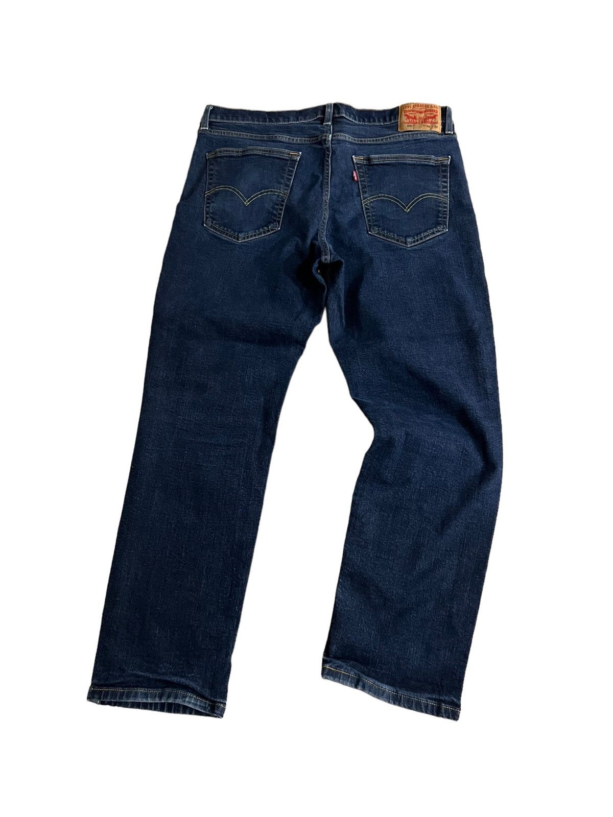 Levi's × Vintage Levi’s 541 Denim Jeans Relaxed Fit 36 x 32 Faded Size US 36 / EU 52 - 1 Thumbnail