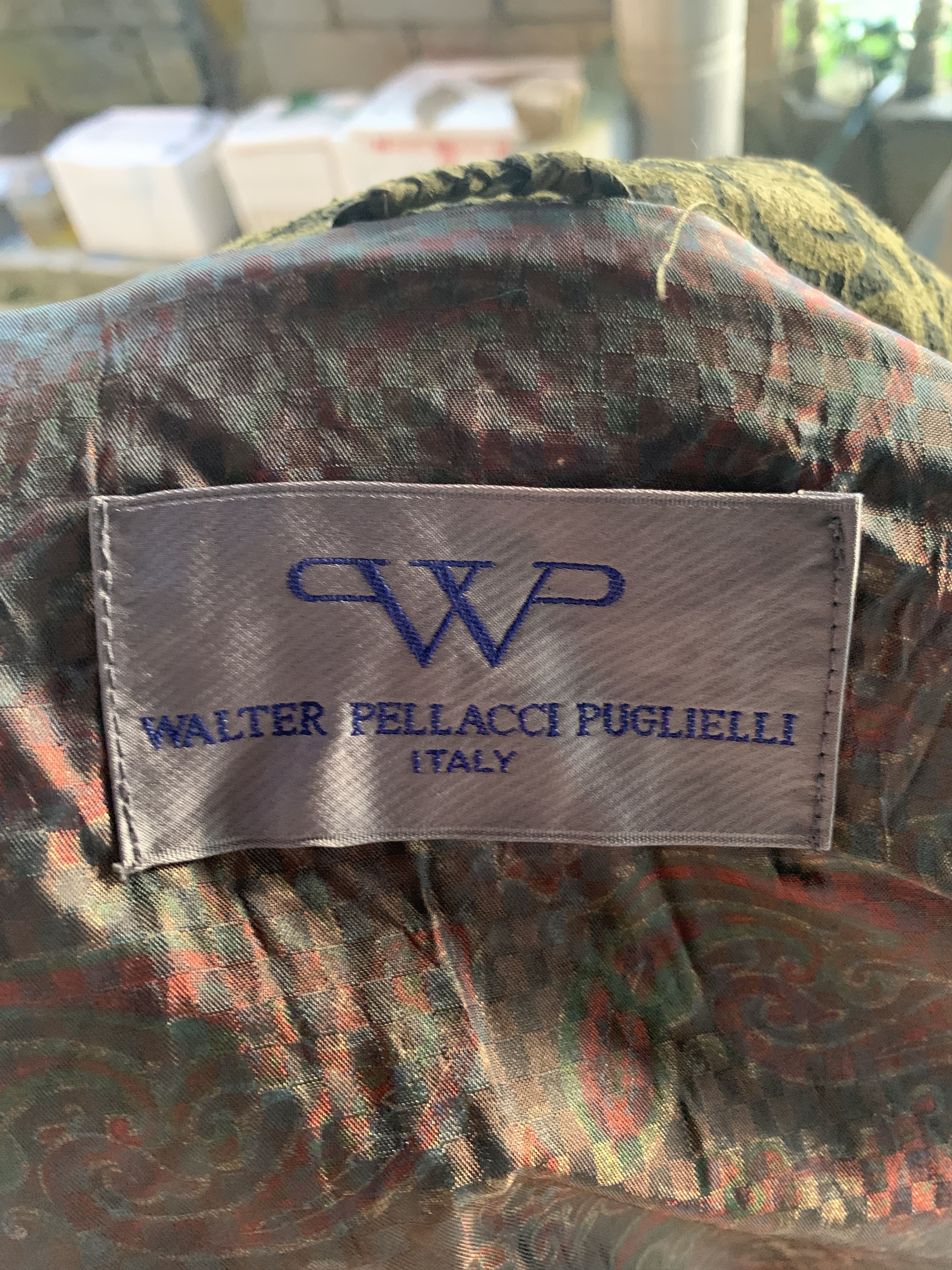 Other Vintage Walter Pellacci Puglielli Long Leather Jacket Size US L / EU 52-54 / 3 - 7 Thumbnail