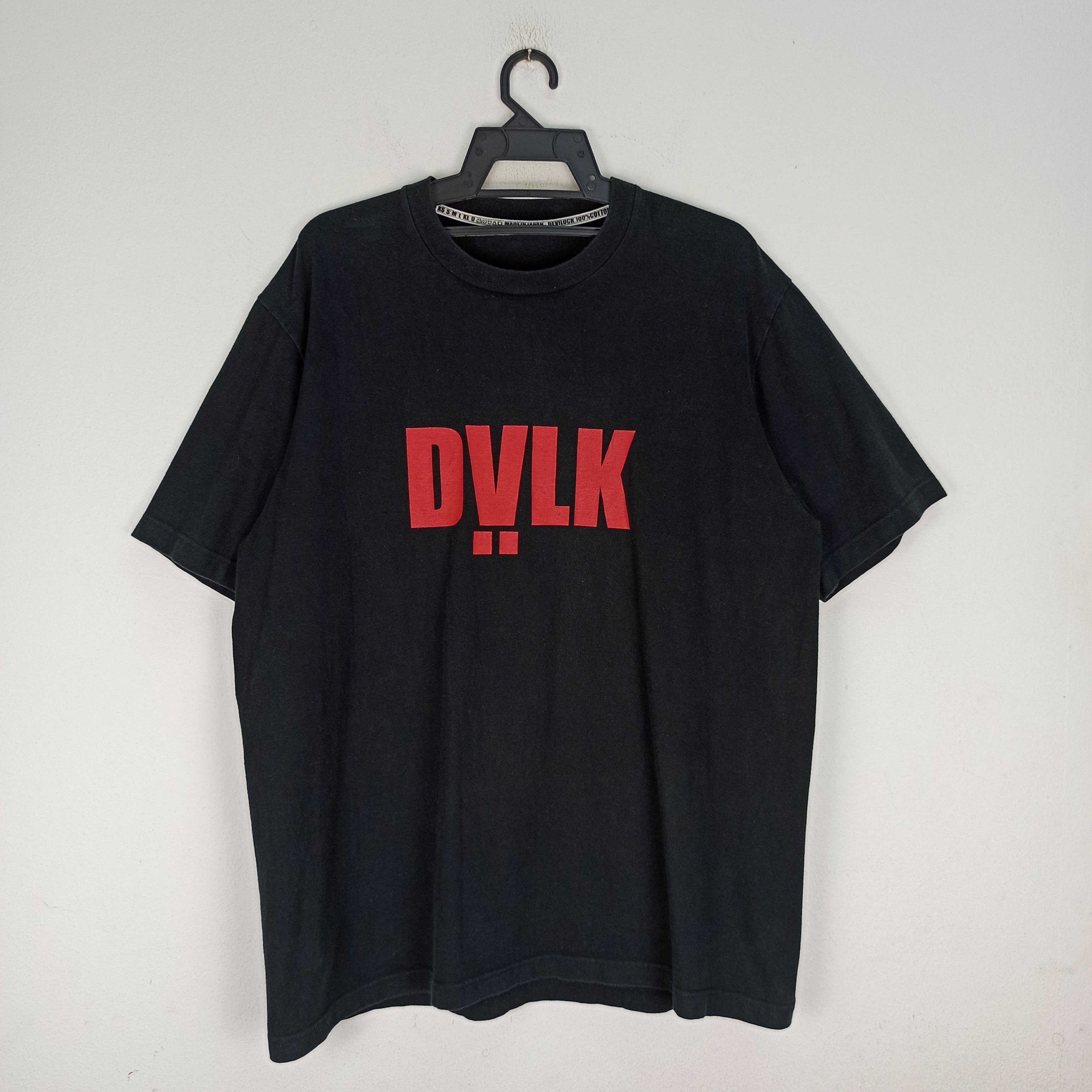 image of Devilock Made In Japan Tshirt X Run Dlc in Black, Men's (Size XL)