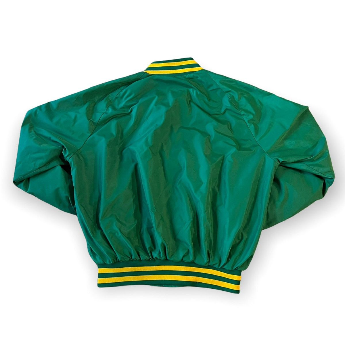 Vintage Vintage 80s 90s Blank Bomber Jacket Alpha Sportswear College Size US XXL / EU 58 / 5 - 3 Thumbnail