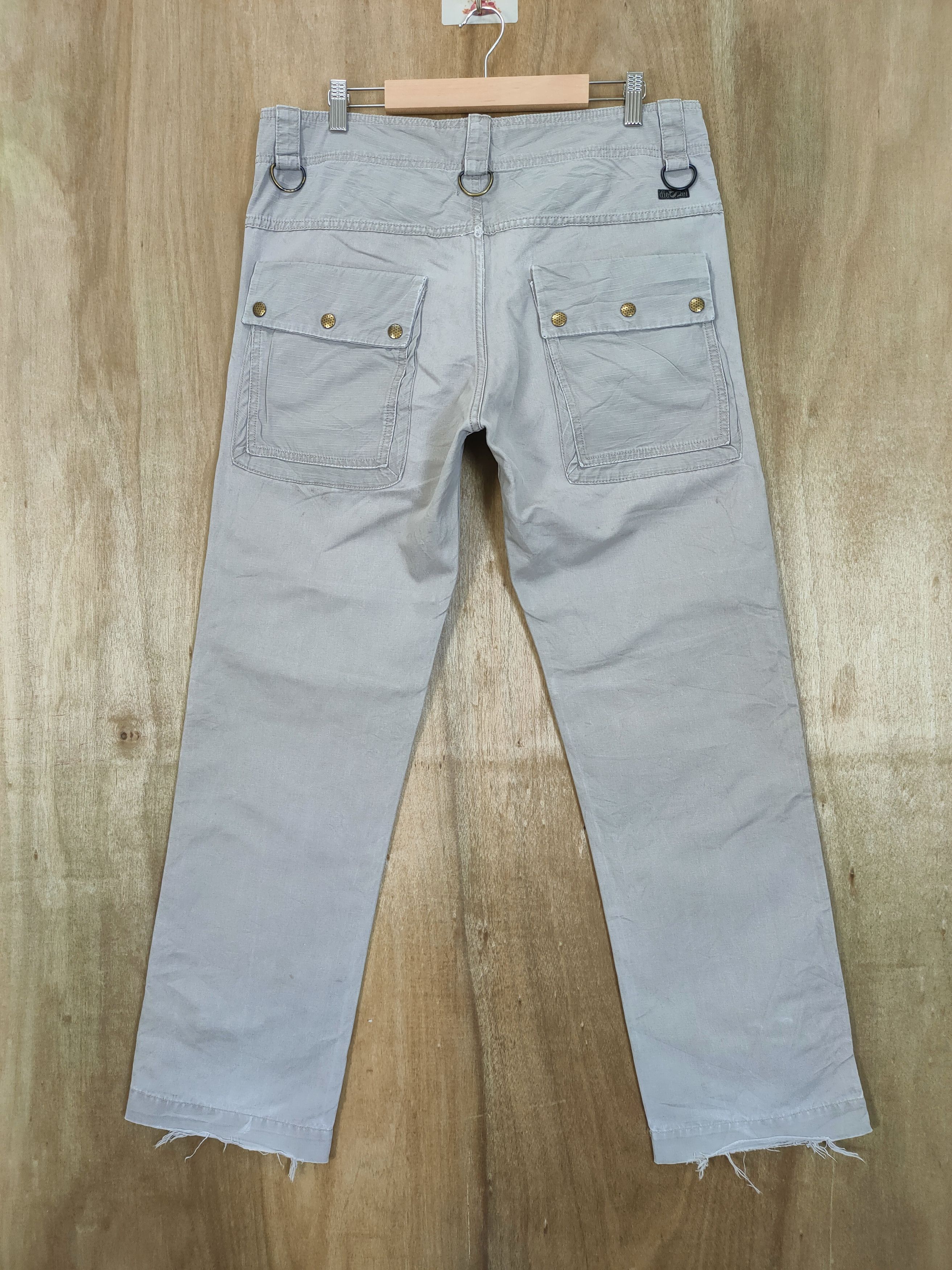 Diesel DIESEL VINTAGE GREY CARGO PANTS Size US 33 - 6 Thumbnail