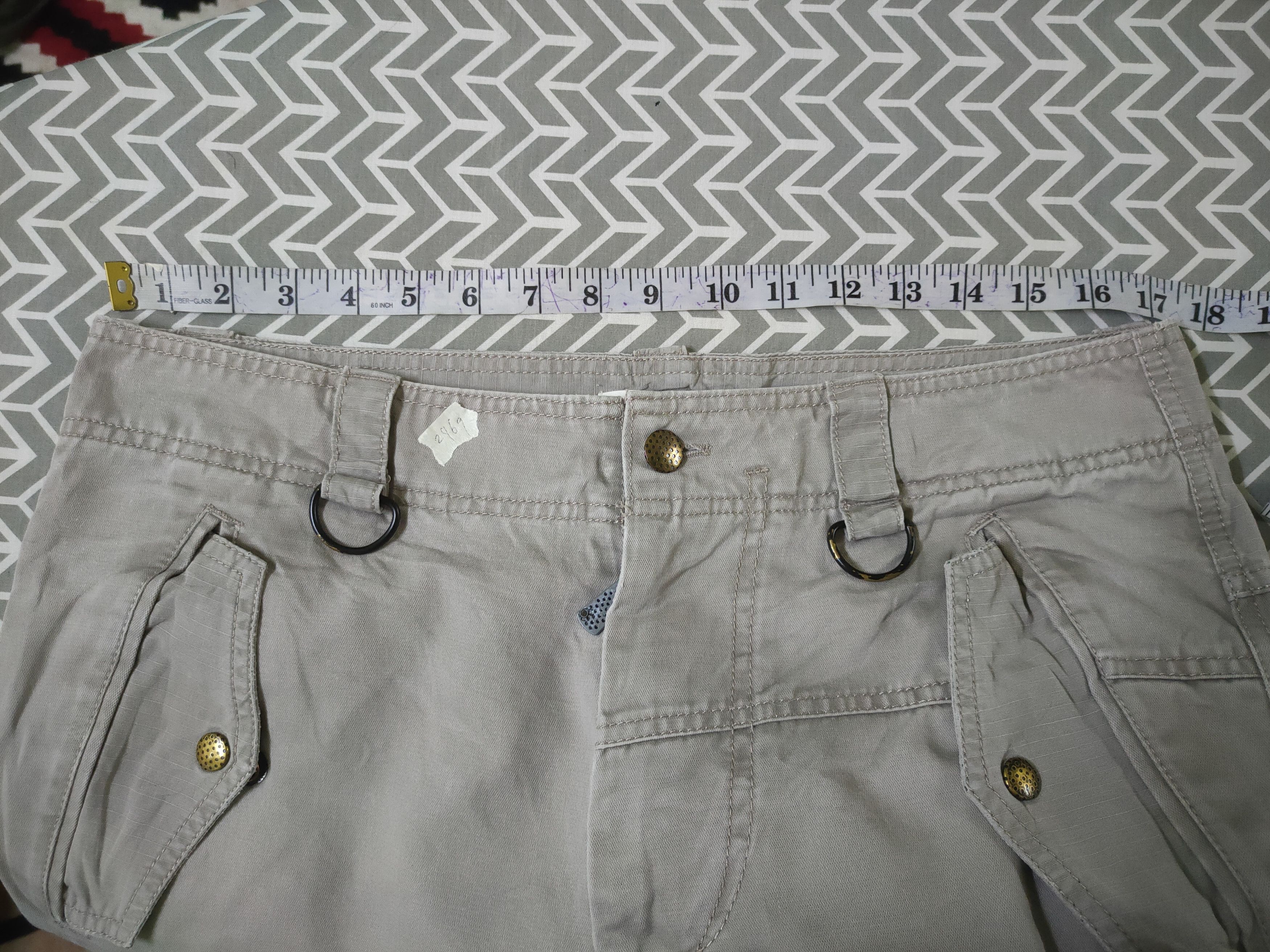Diesel DIESEL VINTAGE GREY CARGO PANTS Size US 33 - 14 Thumbnail