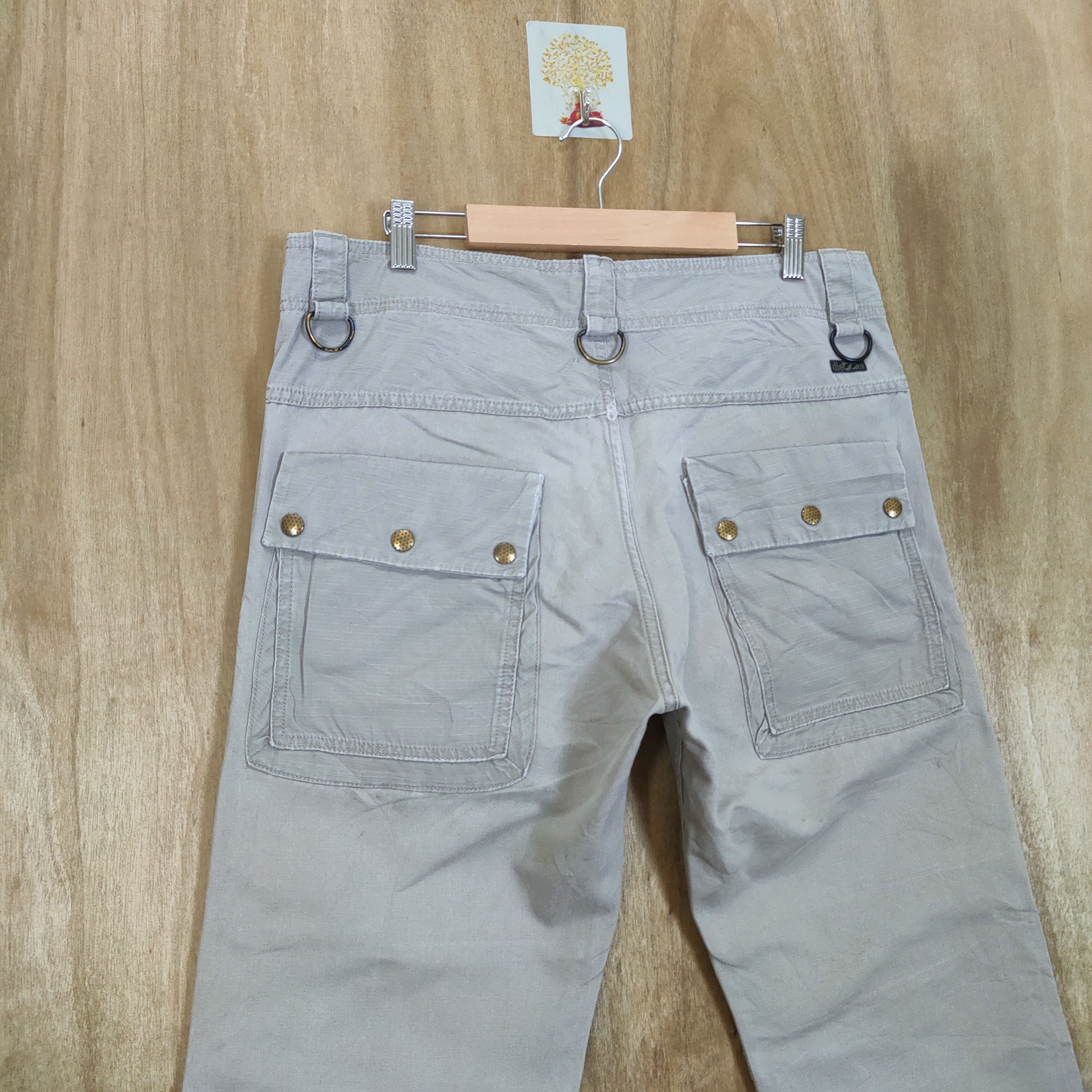 Diesel DIESEL VINTAGE GREY CARGO PANTS Size US 33 - 7 Thumbnail