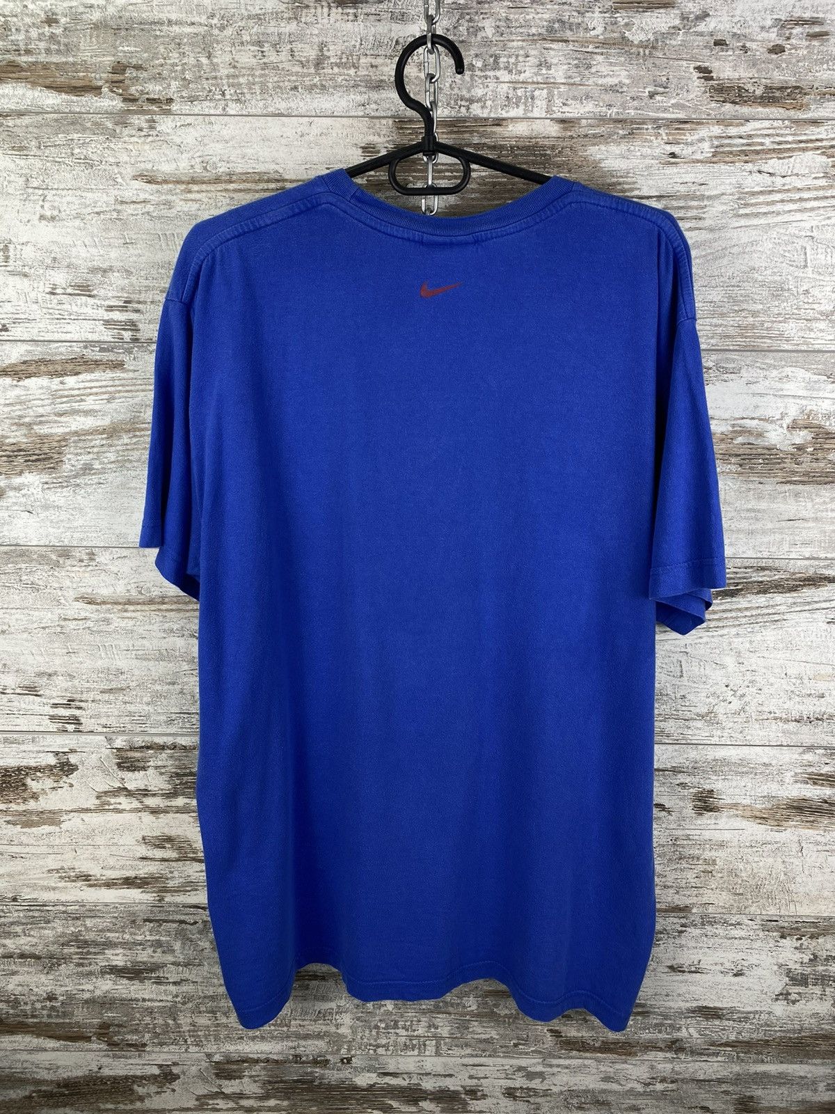 Nike × Vintage Mens Vintage Nike Big Logo T Shirt Basketball y2k streetwear Size US XL / EU 56 / 4 - 7 Thumbnail