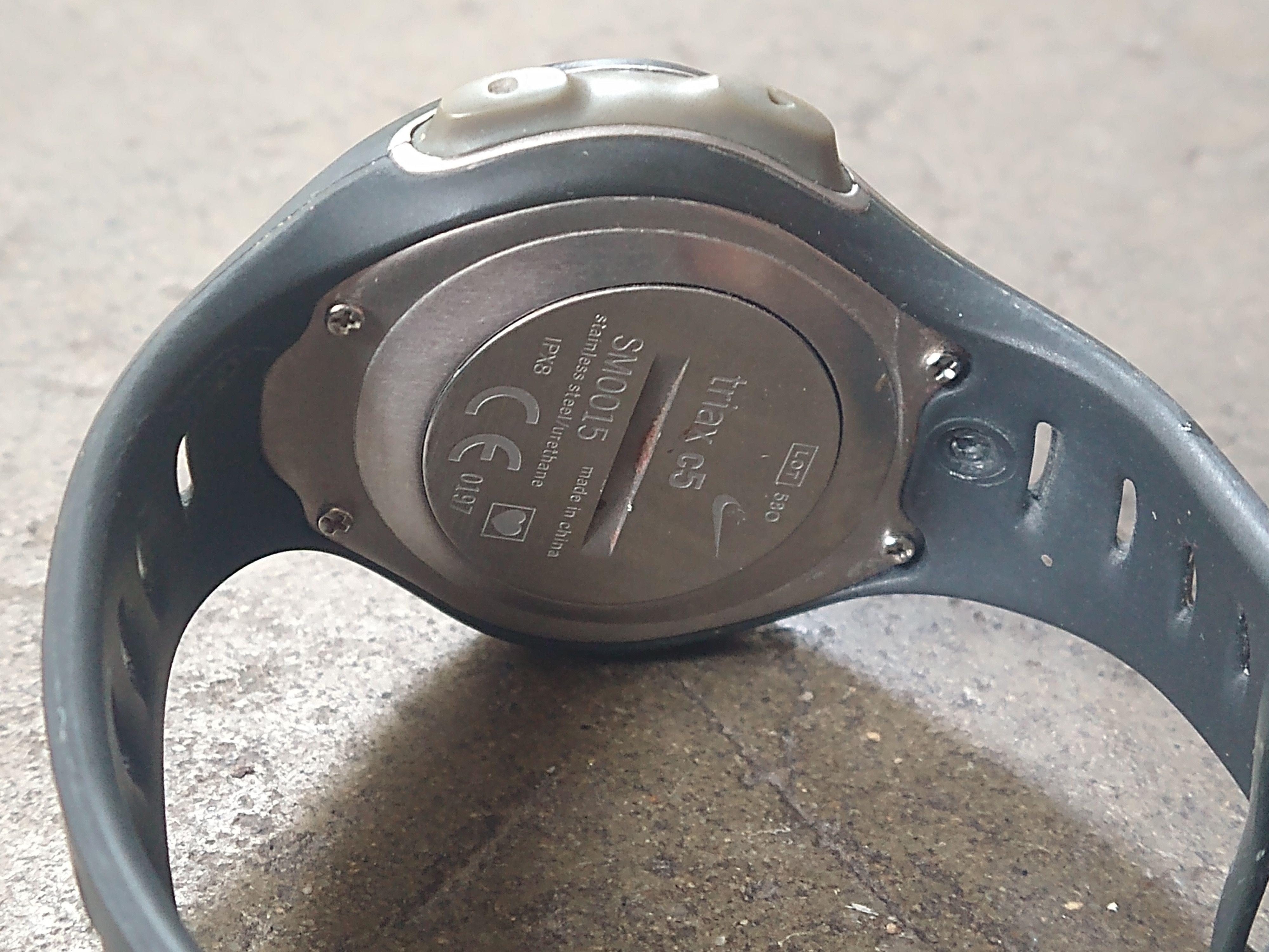 Nike Nike Watch Gray Digital Rubber Sports Size ONE SIZE - 9 Thumbnail