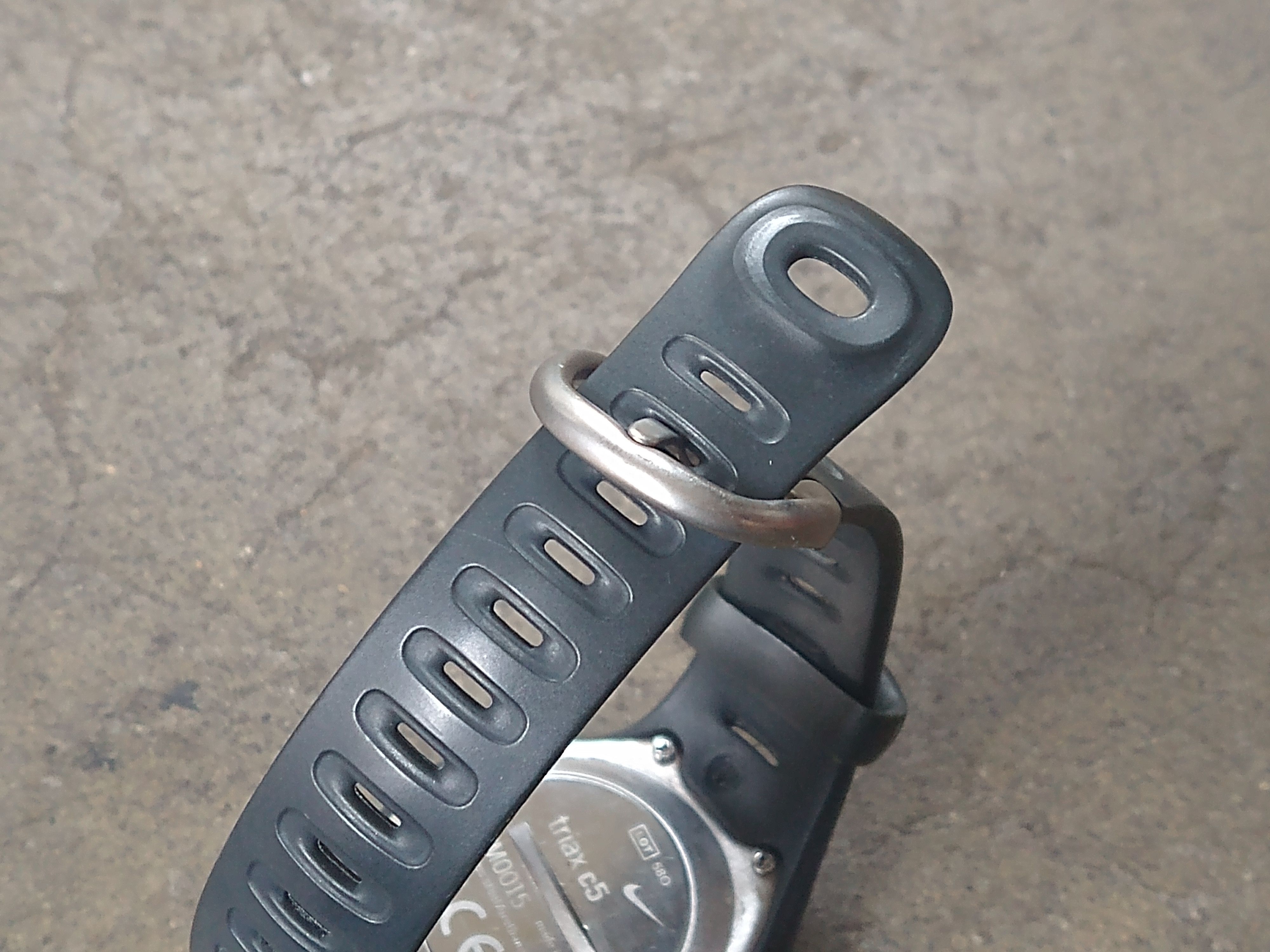 Nike Nike Watch Gray Digital Rubber Sports Size ONE SIZE - 7 Thumbnail