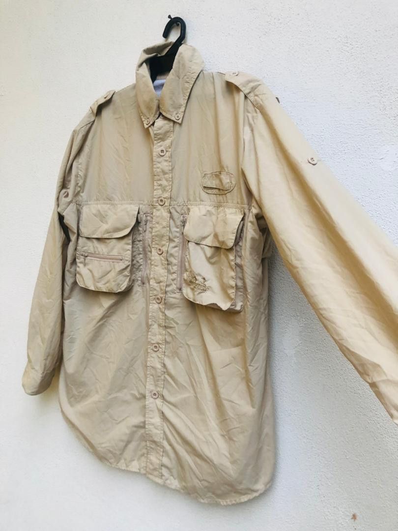 Japanese Brand × Vintage Cabelas Fishing Big Pocket Designer Fashion Style Size US L / EU 52-54 / 3 - 5 Thumbnail