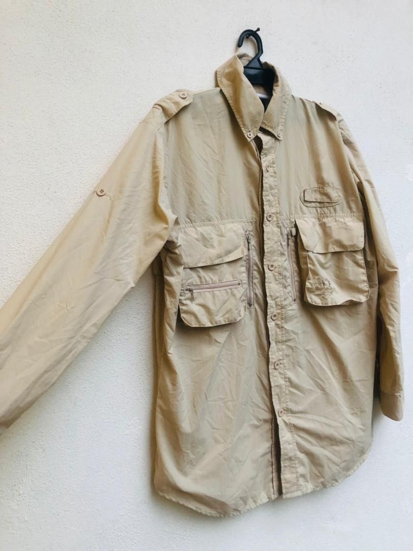 Japanese Brand × Vintage Cabelas Fishing Big Pocket Designer Fashion Style Size US L / EU 52-54 / 3 - 4 Thumbnail