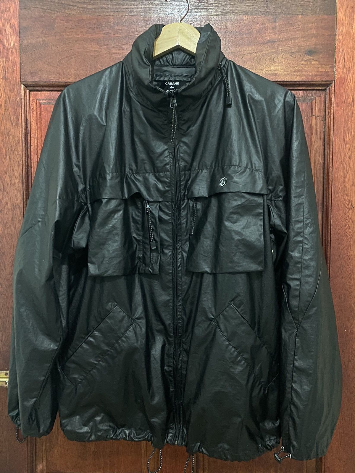CABANE de ZUCCa Cabane De Zucca Super Black Design Fashion Jacket Size US M / EU 48-50 / 2 - 1 Thumbnail