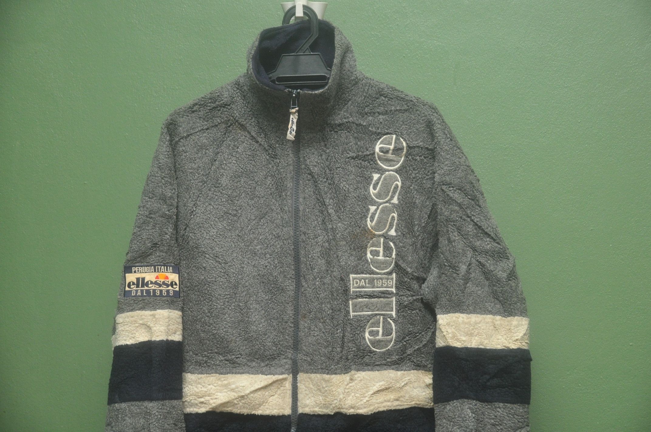 Ellesse Vintage Ellesse Designer Fashion Style Sweater Jacket Size US L / EU 52-54 / 3 - 3 Thumbnail