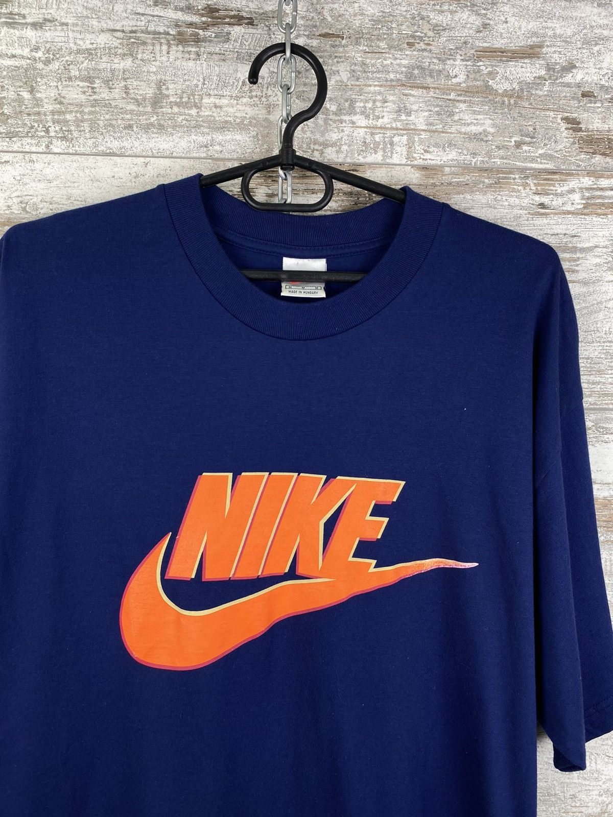 Nike Mens Vintage Nike Big Logo T Shirt rare y2k streetwear tee Size US M / EU 48-50 / 2 - 2 Thumbnail
